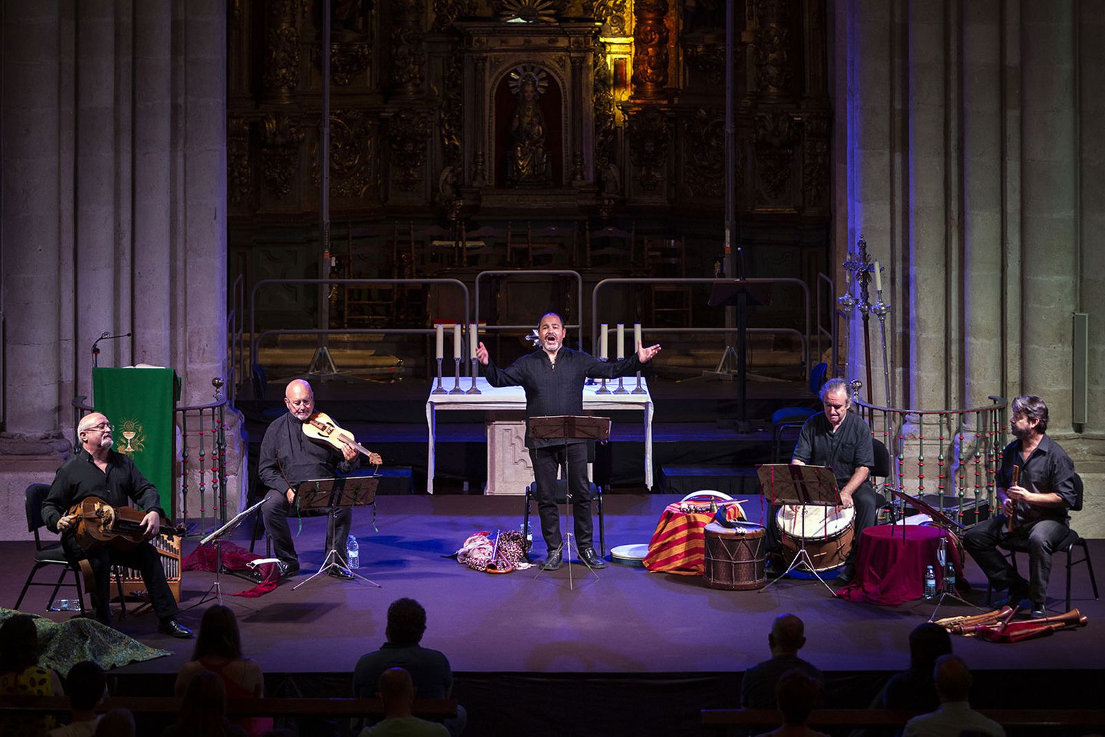 Los integrantes de Artefactum, en un concierto reciente.