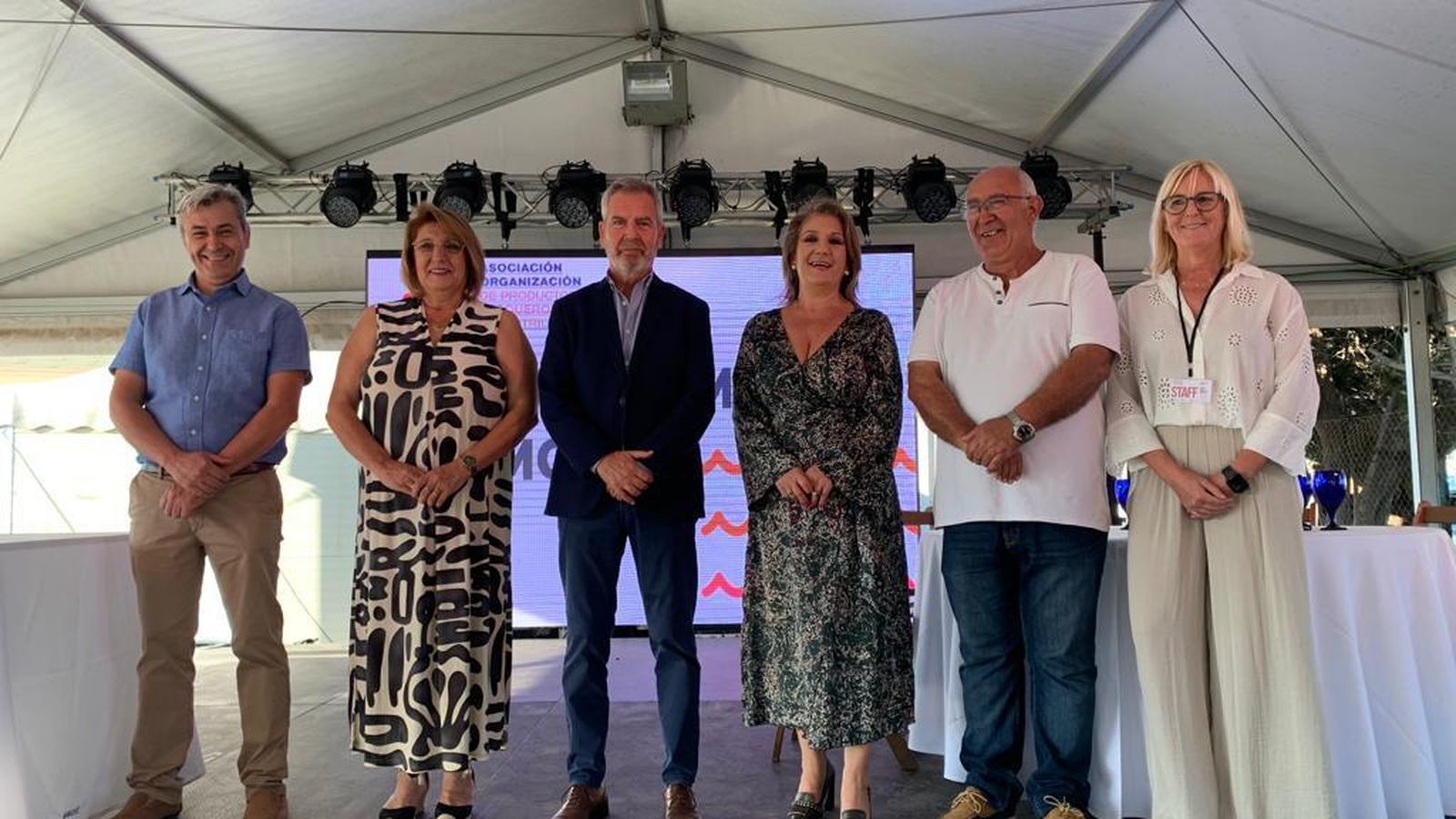 Durante la inauguración del evento