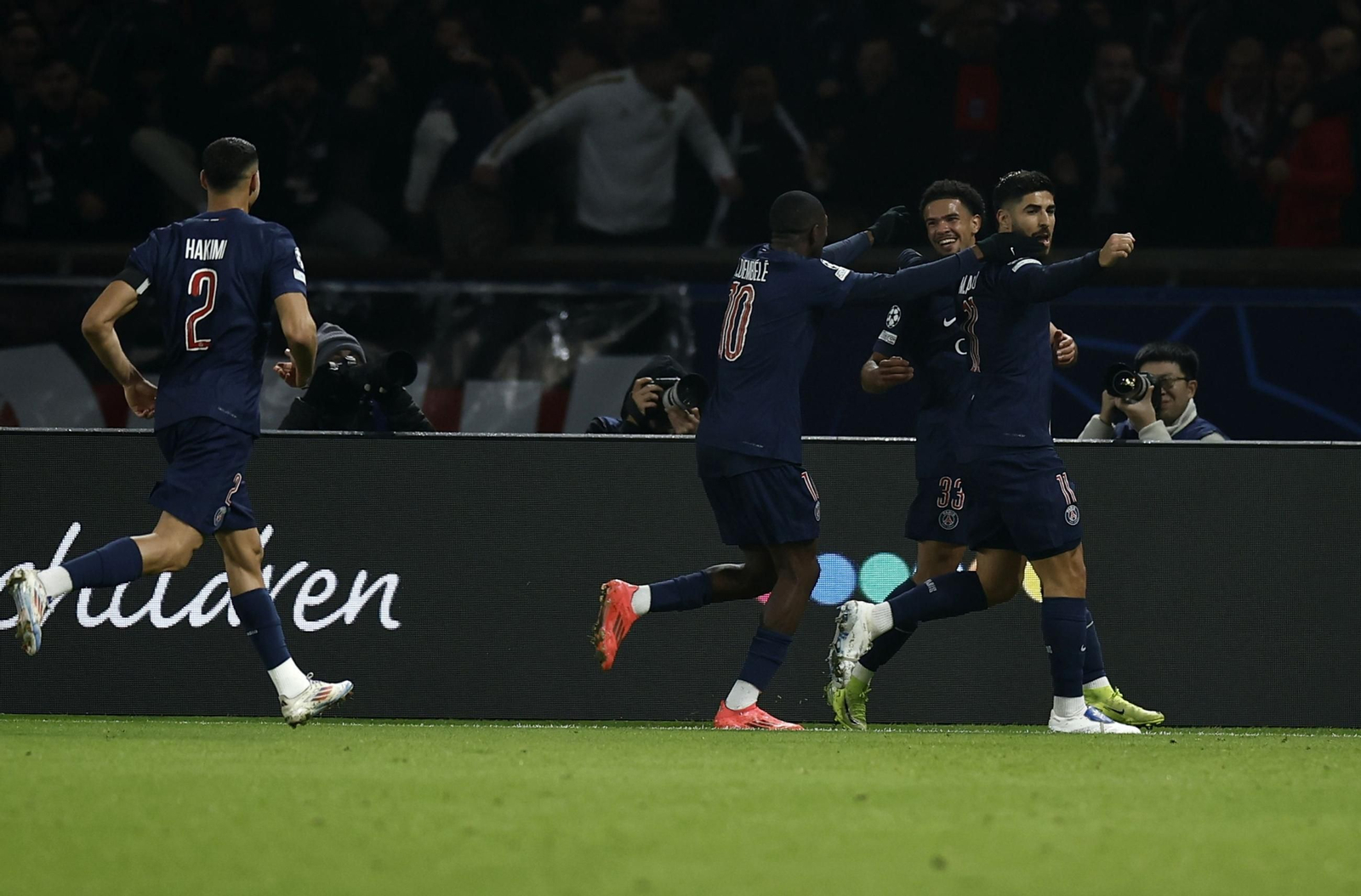 Las fotos del PSG - Atlético de Madrid