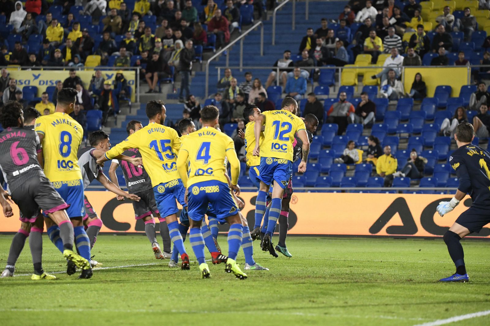 Las imágenes del Las Palmas-Granada