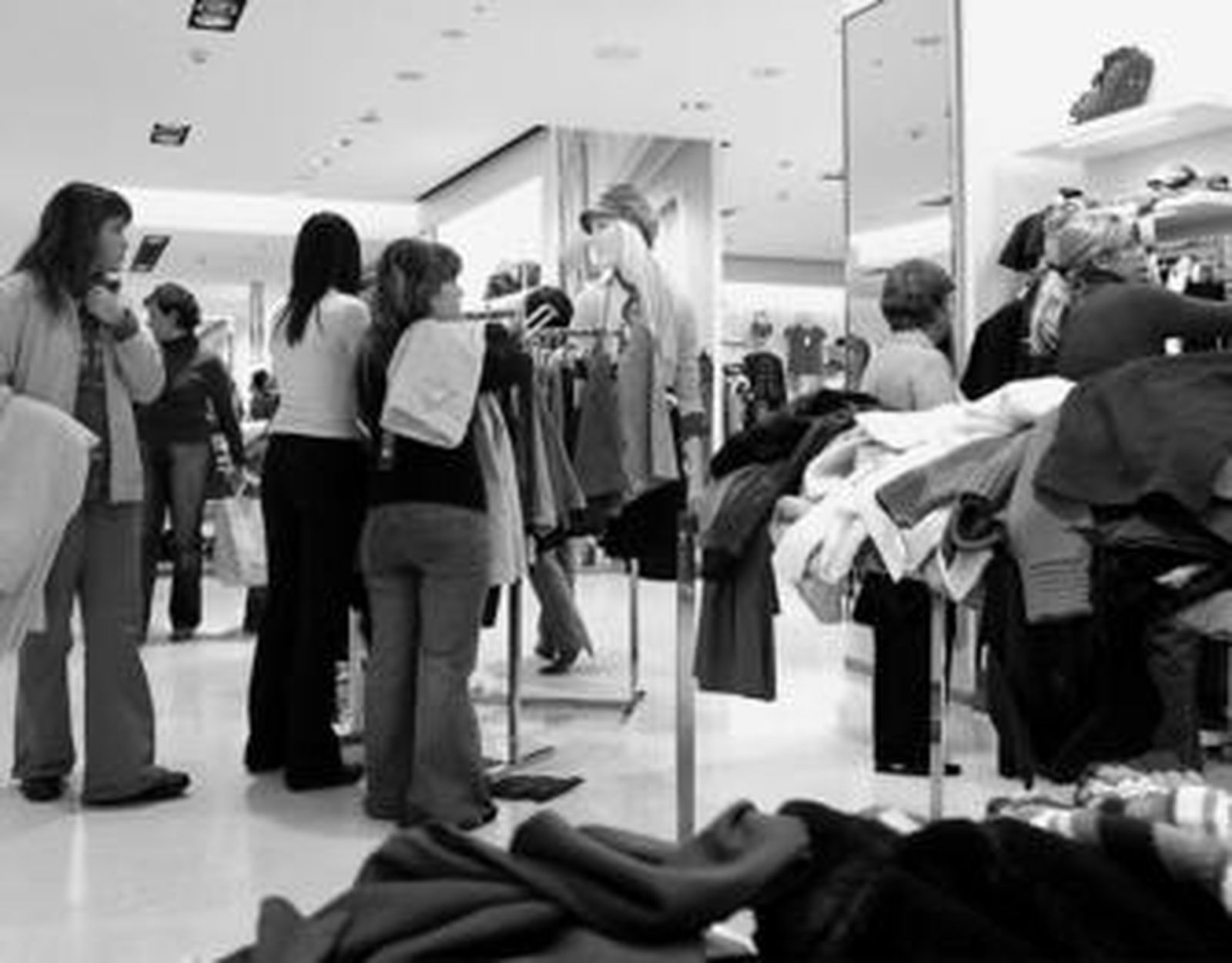 Vista de calle Larios, una vía en la que sorpresivamente no han cuajado las grandes firmas de lujo.