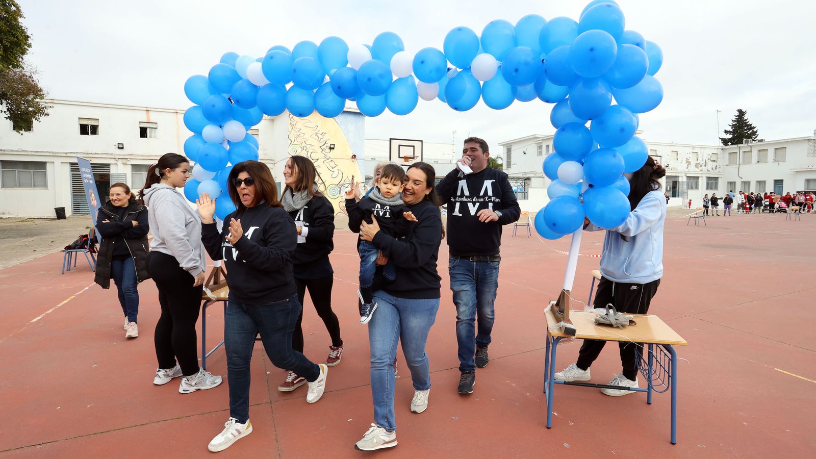 Carrera solidaria por Martín