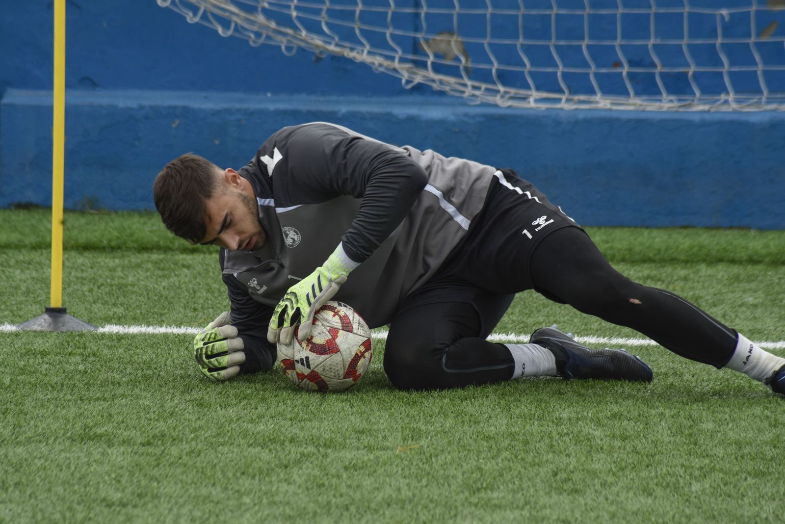 Las fotos del primer entrenamiento de la Balona tras el parón de Navidad