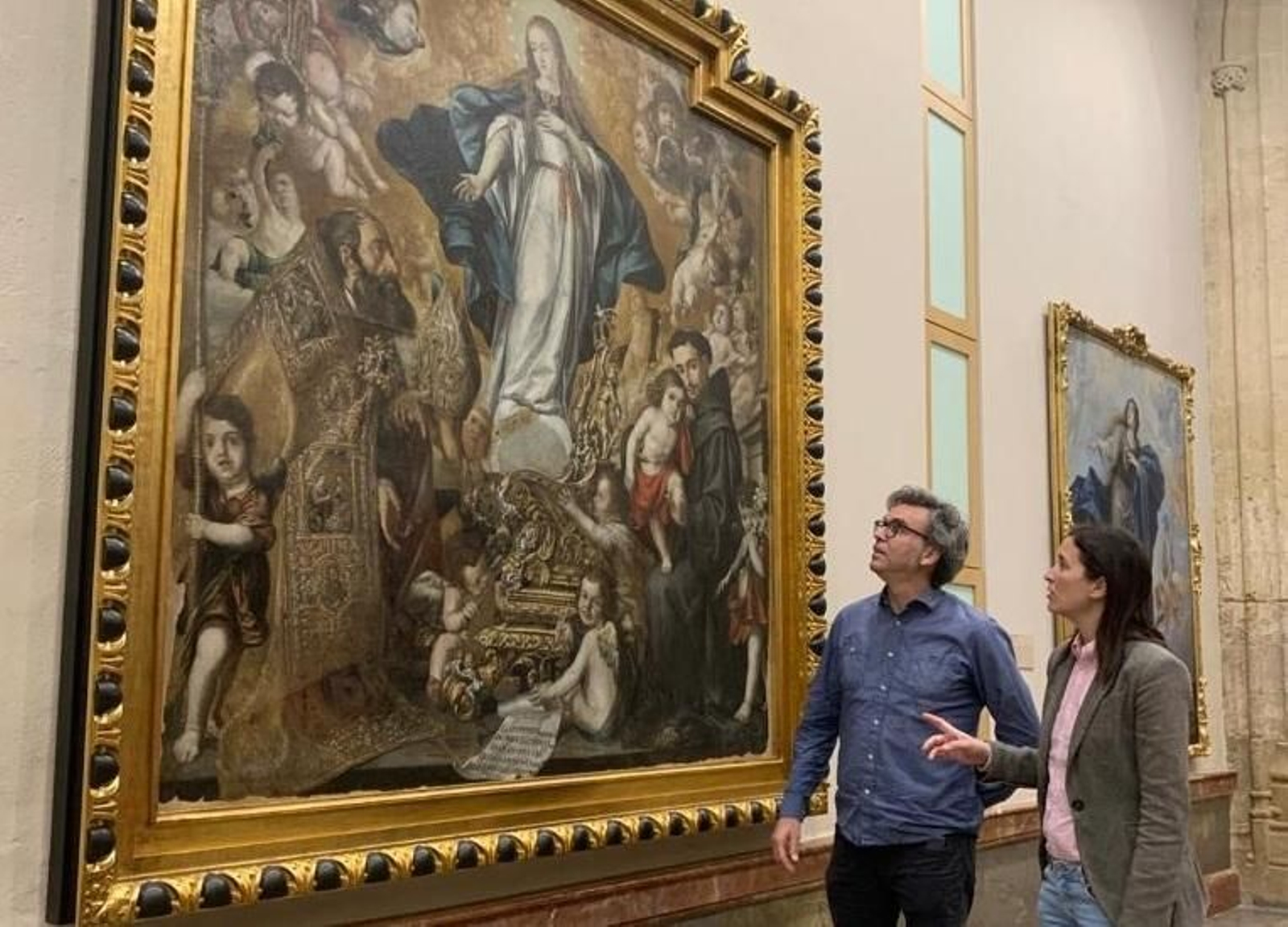 La obra 'La Virgen de los Plateros', de Valdés Leal.