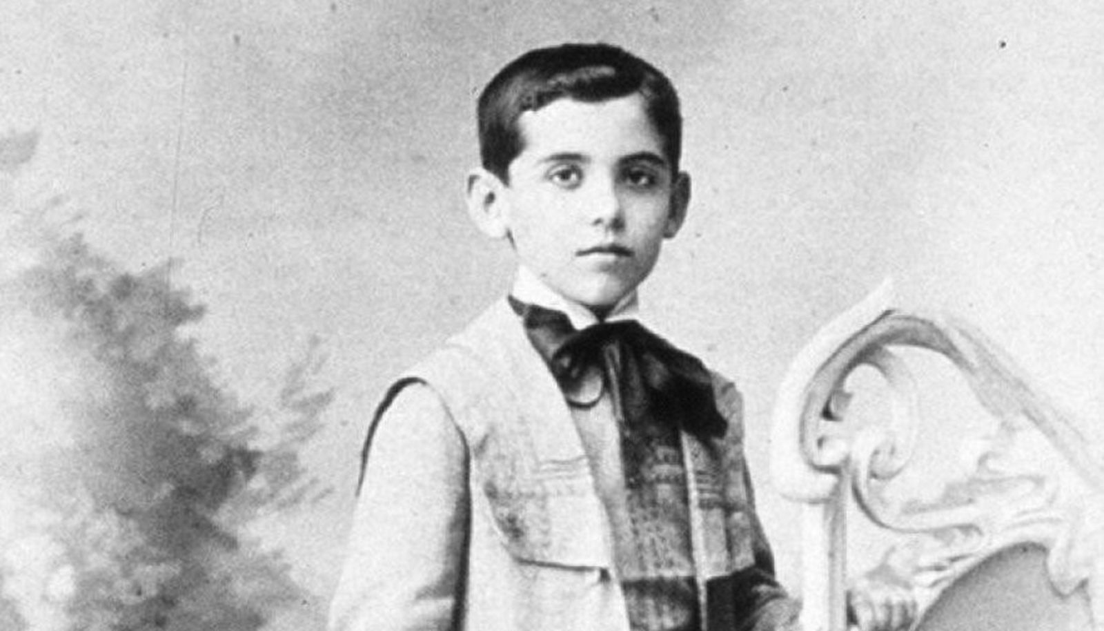Federico García Lorca durante su estancia en Almería.