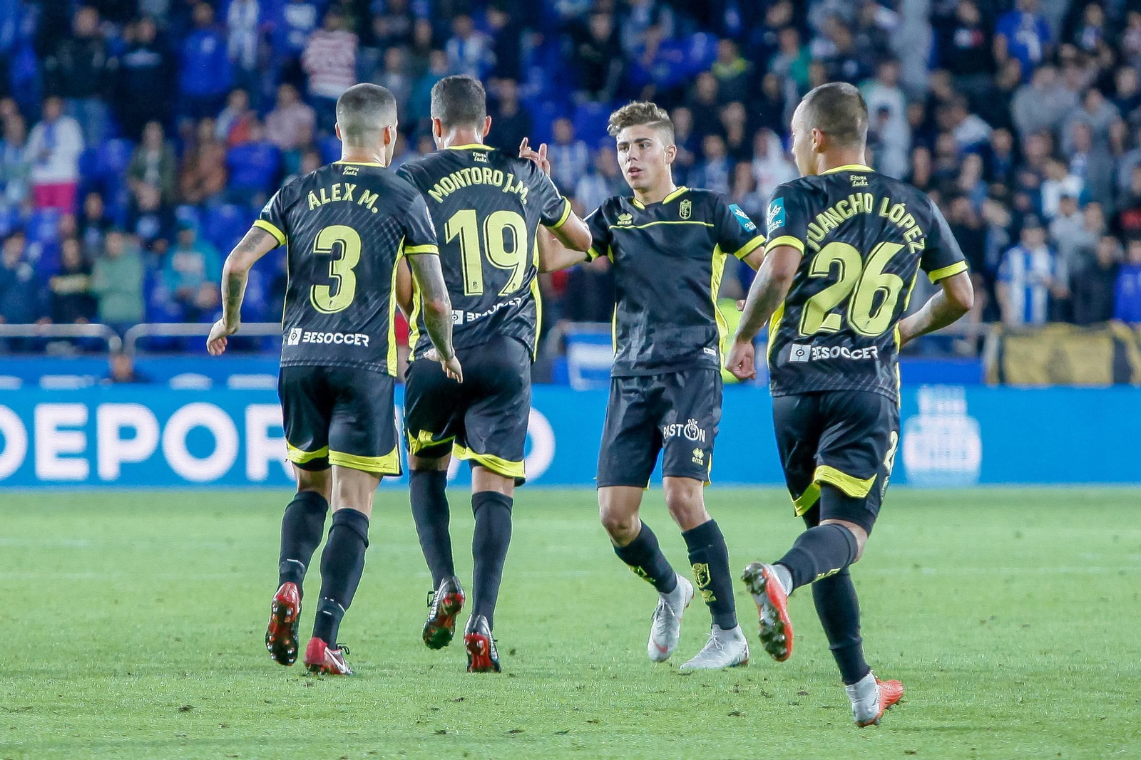 El Deportivo de La Coruña-Granada CF, en imágenes