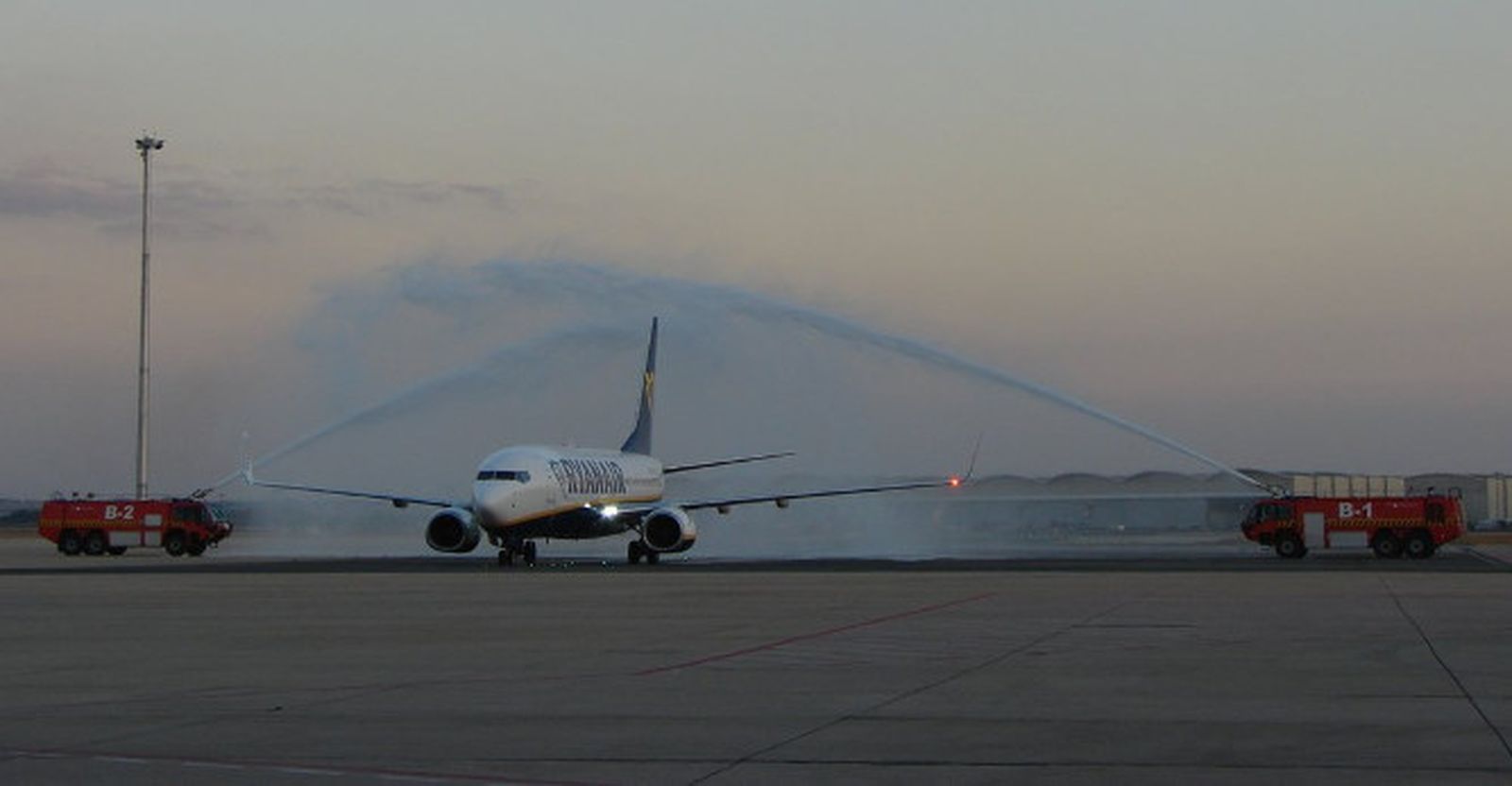 Inauguración de la ruta Varsovia-Sevilla.