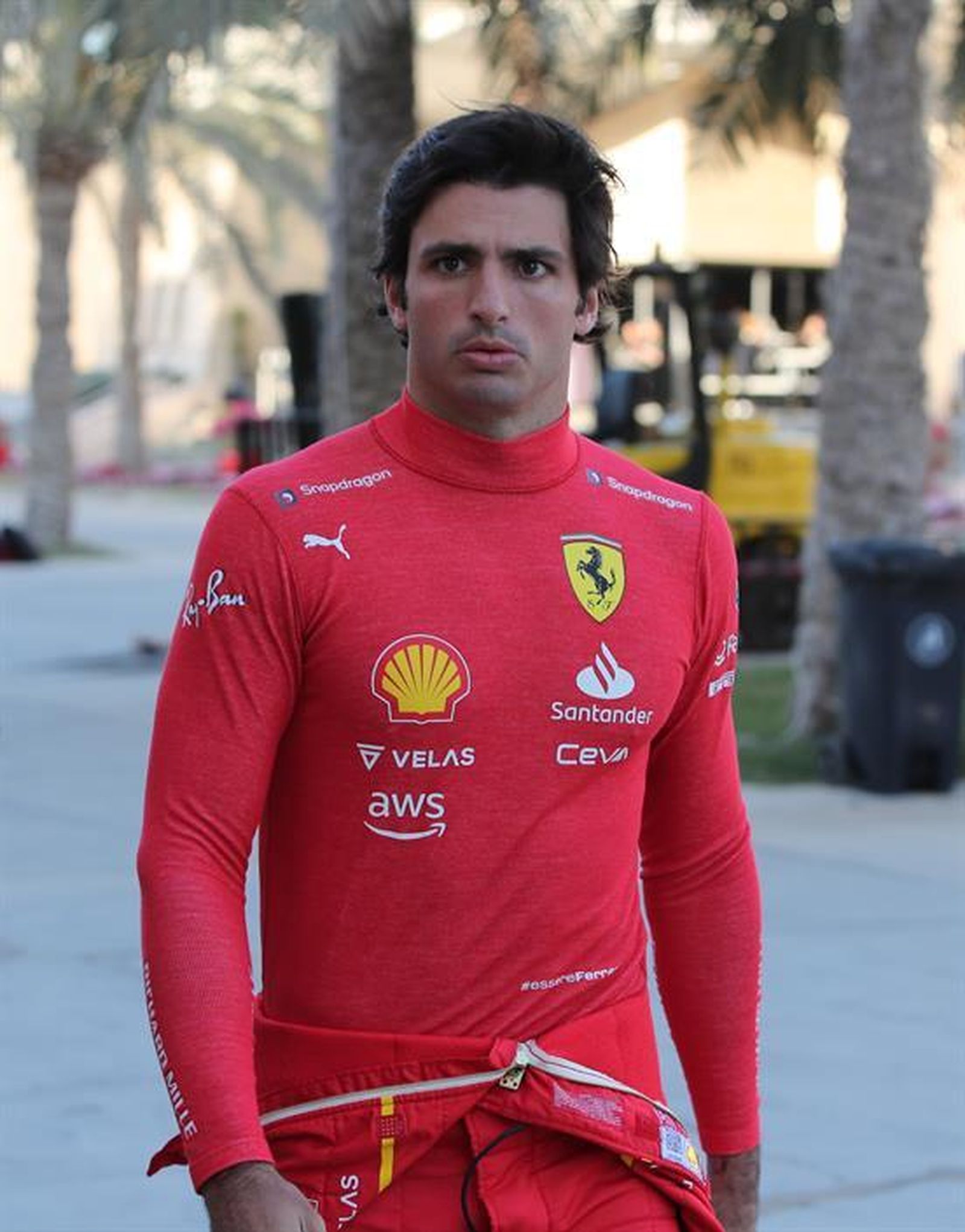 Carlos Sainz aspira a tener un gran año en Ferrari.