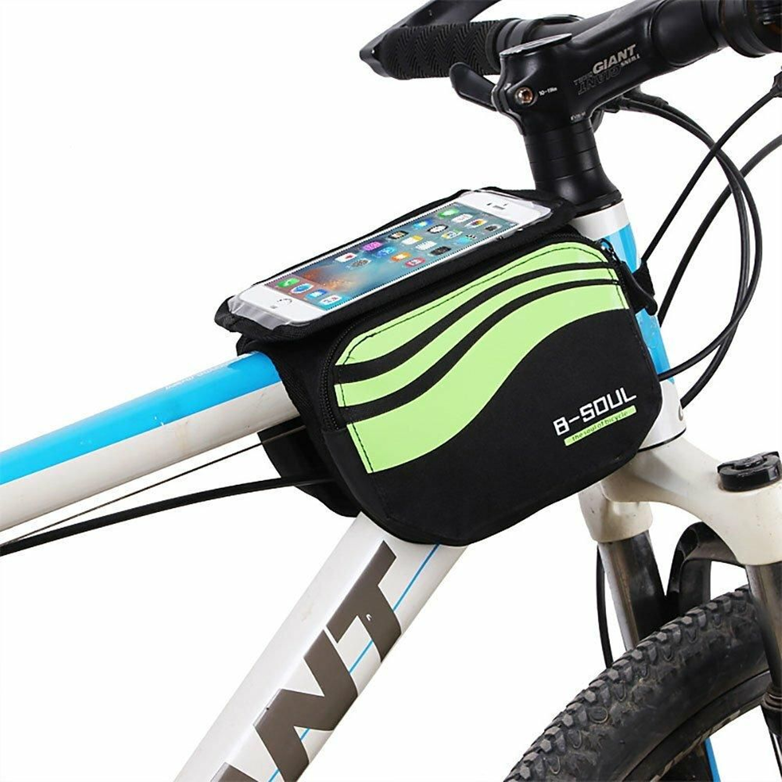 Bolsa con funda de móvil para bicicleta de Bever