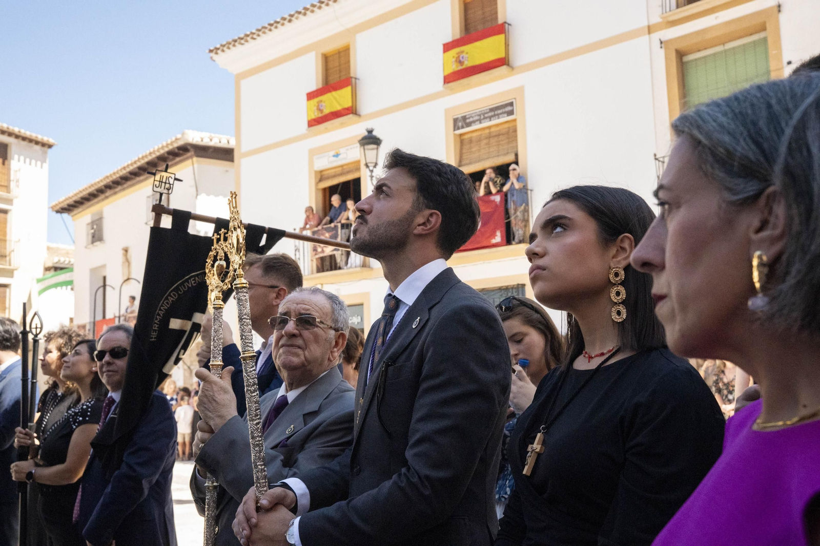 Eucaristía y procesión de Exaltación de la Cruz en la localidad de Vélez-Rubio