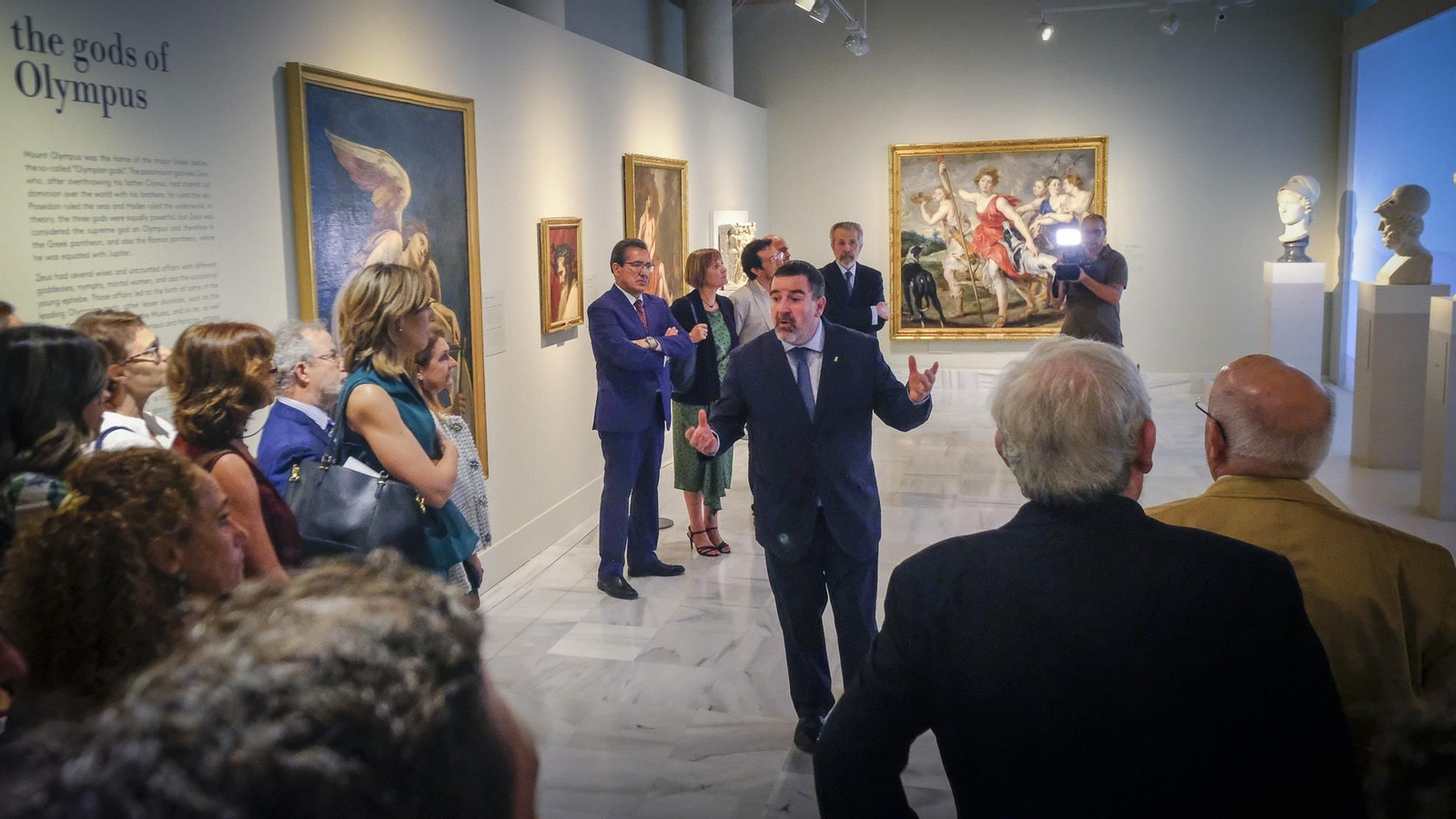 La Casa de Iberoamérica acoge la muestra 'Arte y mito. Los dioses del Prado'.