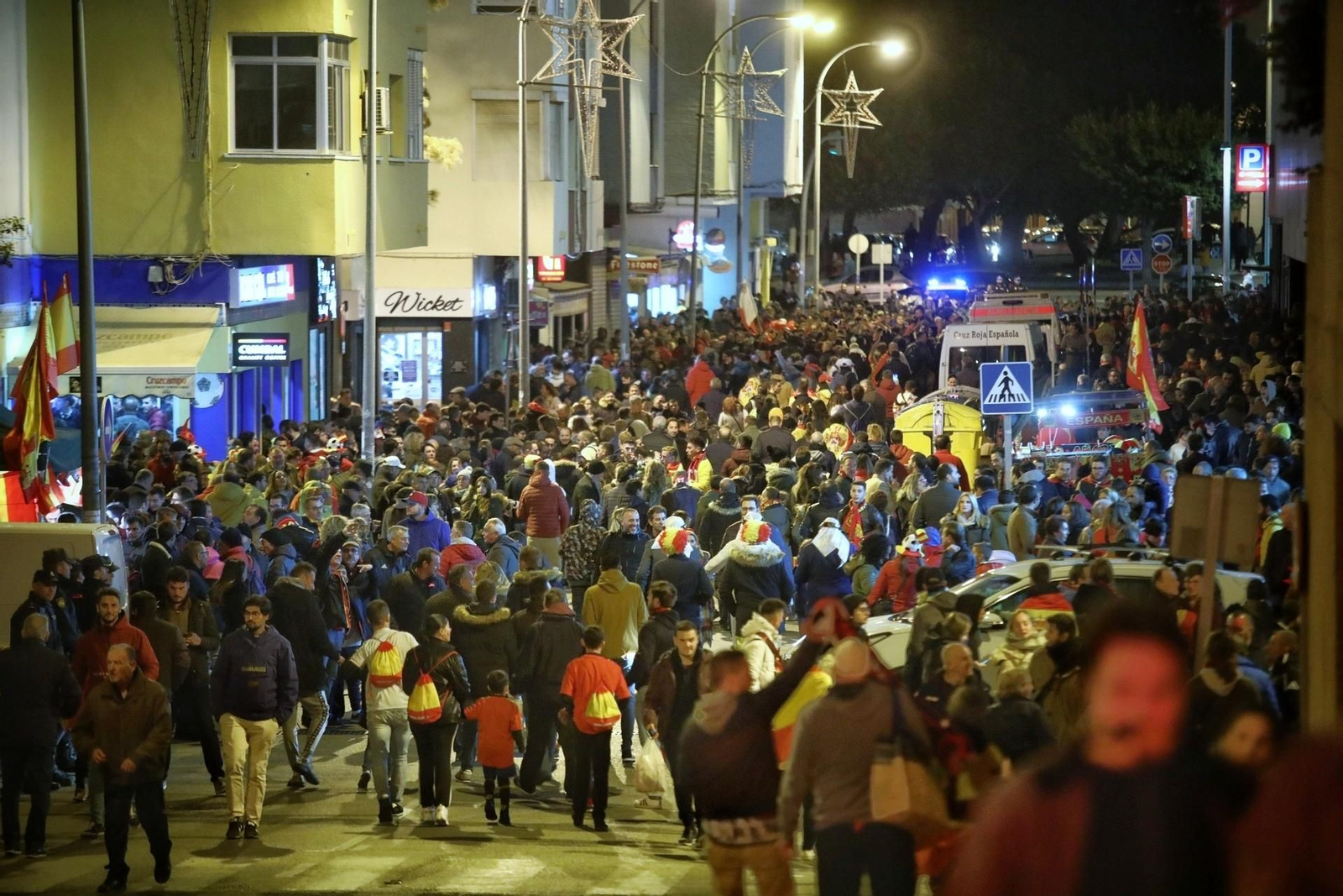 Las imágenes del España-Malta en Cádiz