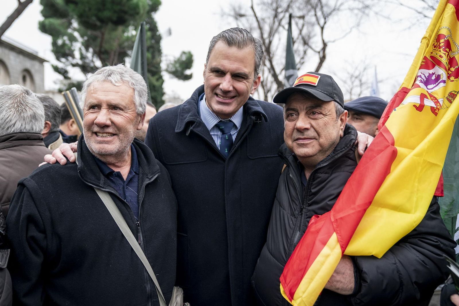 Vea en imágenes la concentración de los regantes ante el recorte del trasvase del Tajo-Segura
