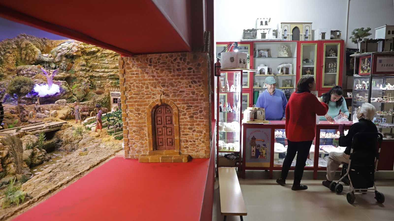 Fotos del Belén del Hotel Garrido en Algeciras