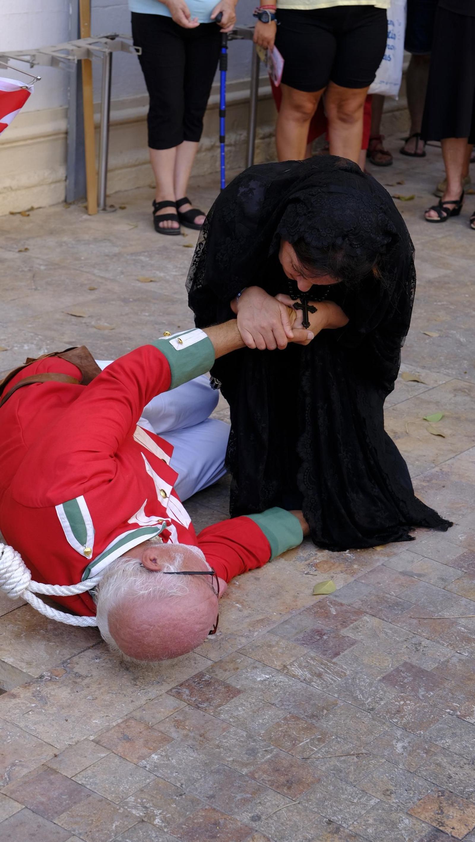 Recreación histórica de Los Coloraos, en imágenes