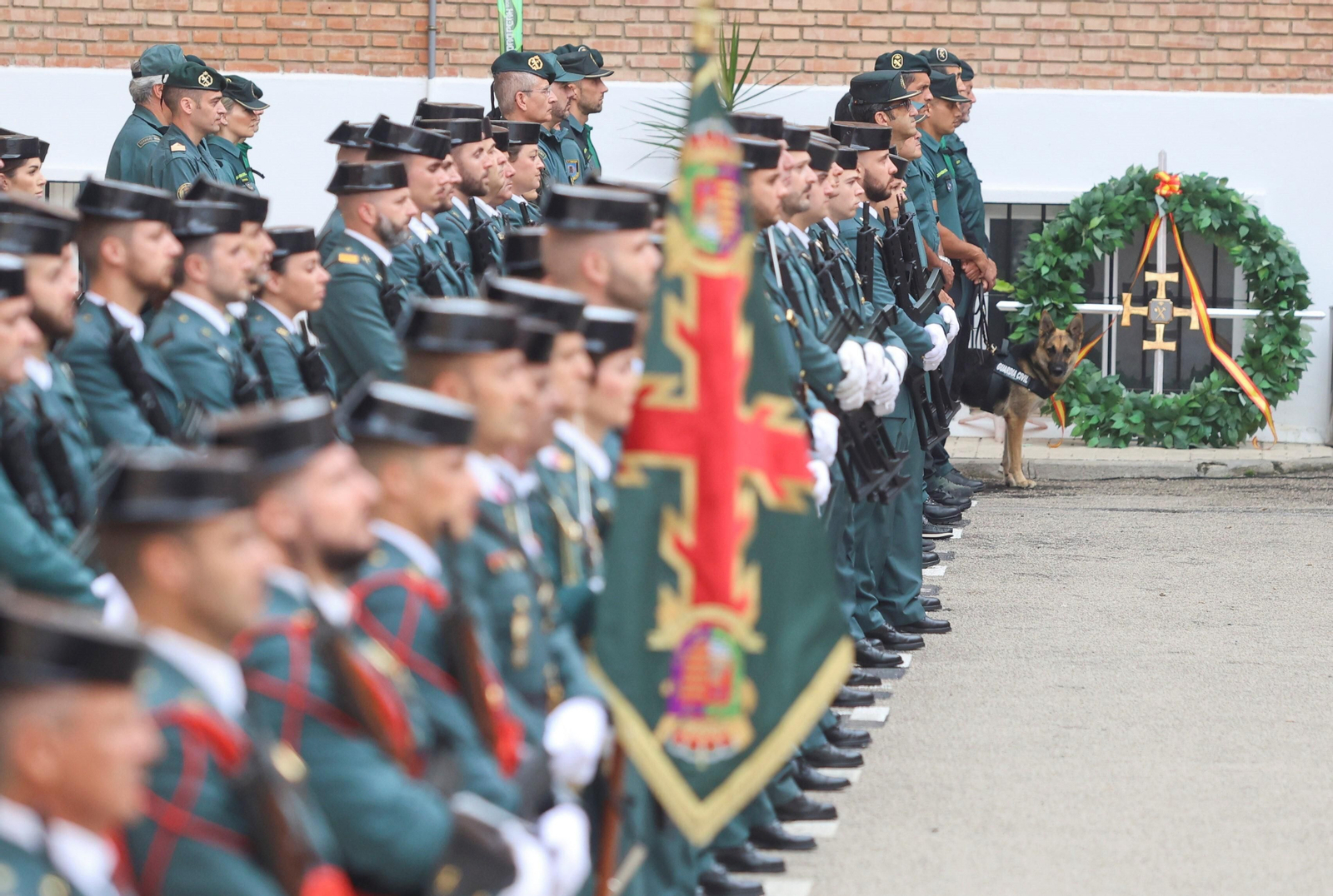La Guardia Civil de Málaga homenajea a los agentes retirados en su 179 aniversario