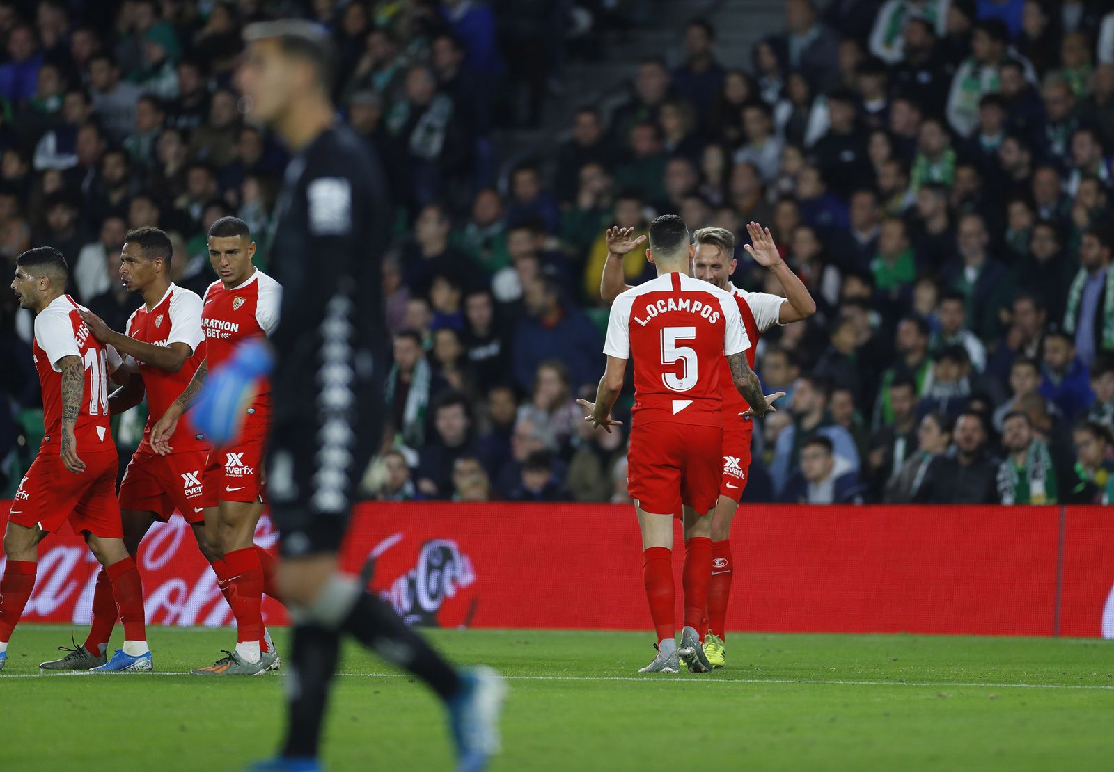 La imágenes del Betis-Sevilla fc
