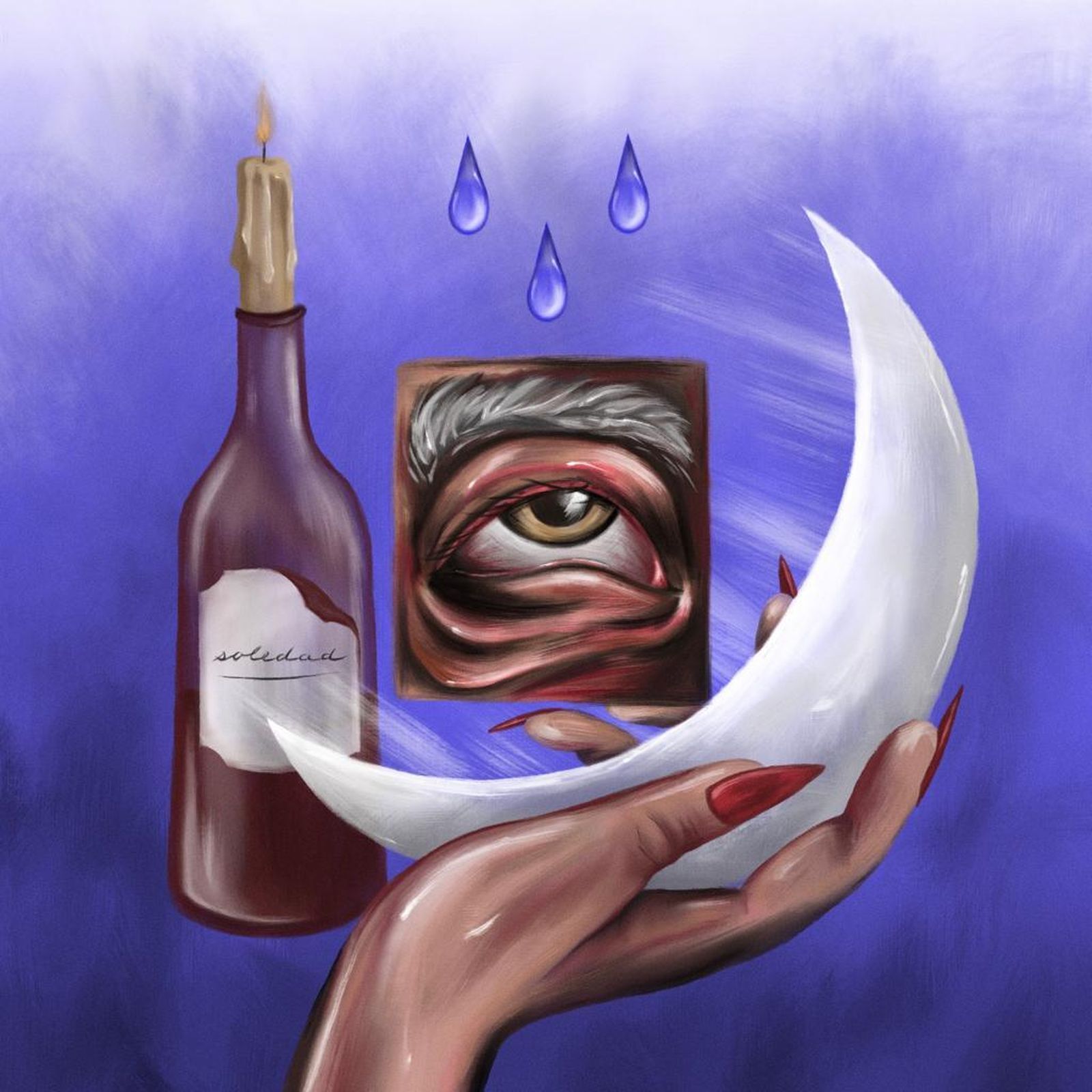 Portada del nuevo tema ‘Soledad’ de Vera GRV.