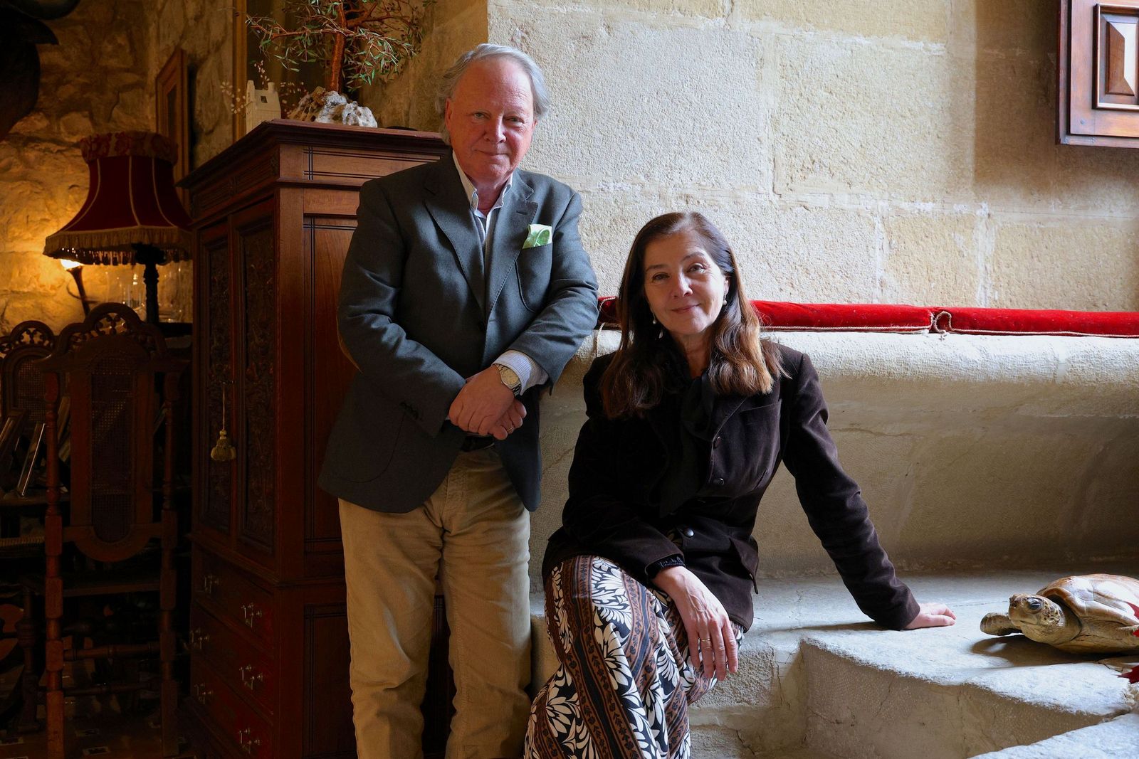 Francisco y Rosa Vañó, propietarios de la aceitera Castillo de Canena