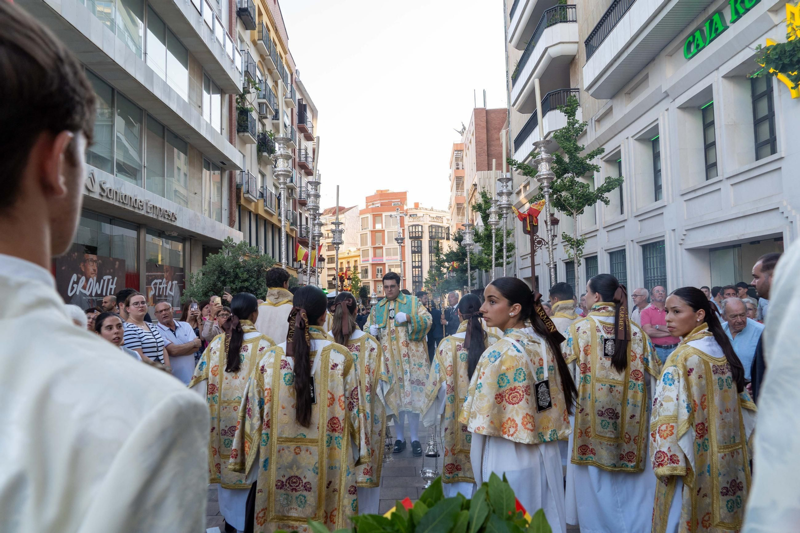 Imágenes de la procesión La Virgen del Carmen por las calles de Huelva