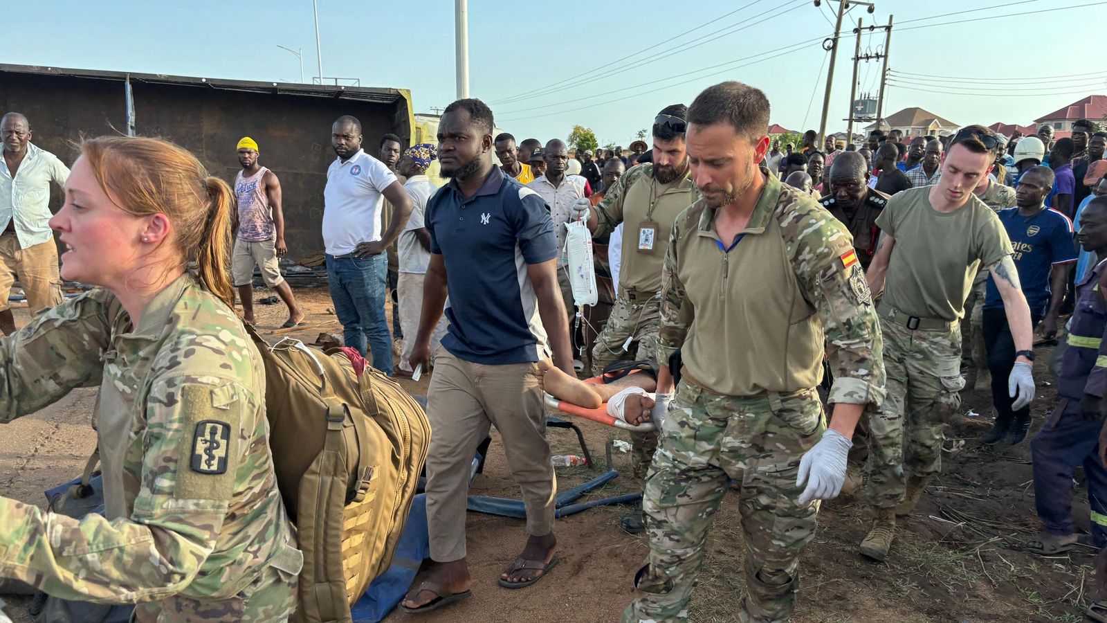 Miguel Ángel  Ochoa-Hortal como reservista voluntario
