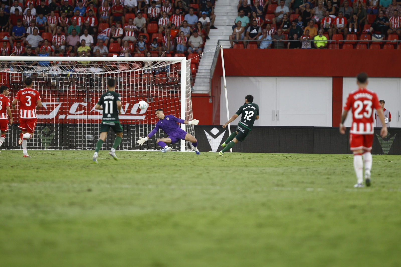 Las mejores fotos del partido U.D. Almería-Racing de Santander
