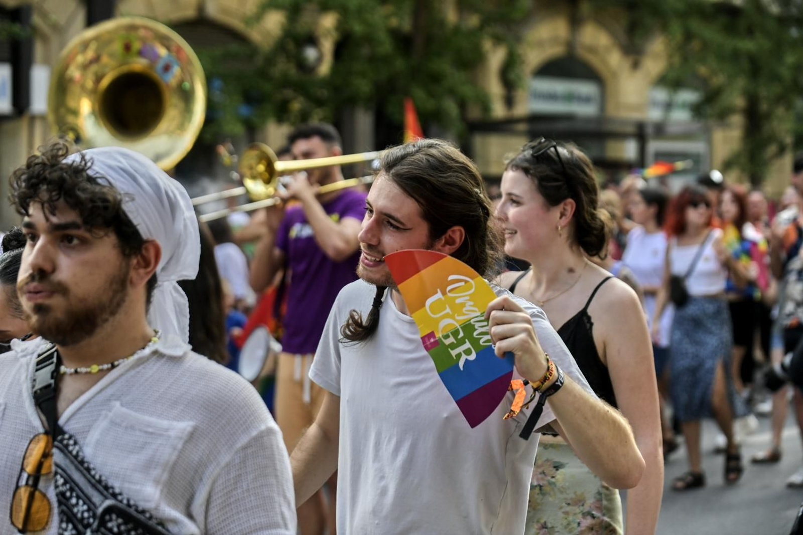 El pregón de Jedet y la marcha del Orgullo en Granada, en imágenes