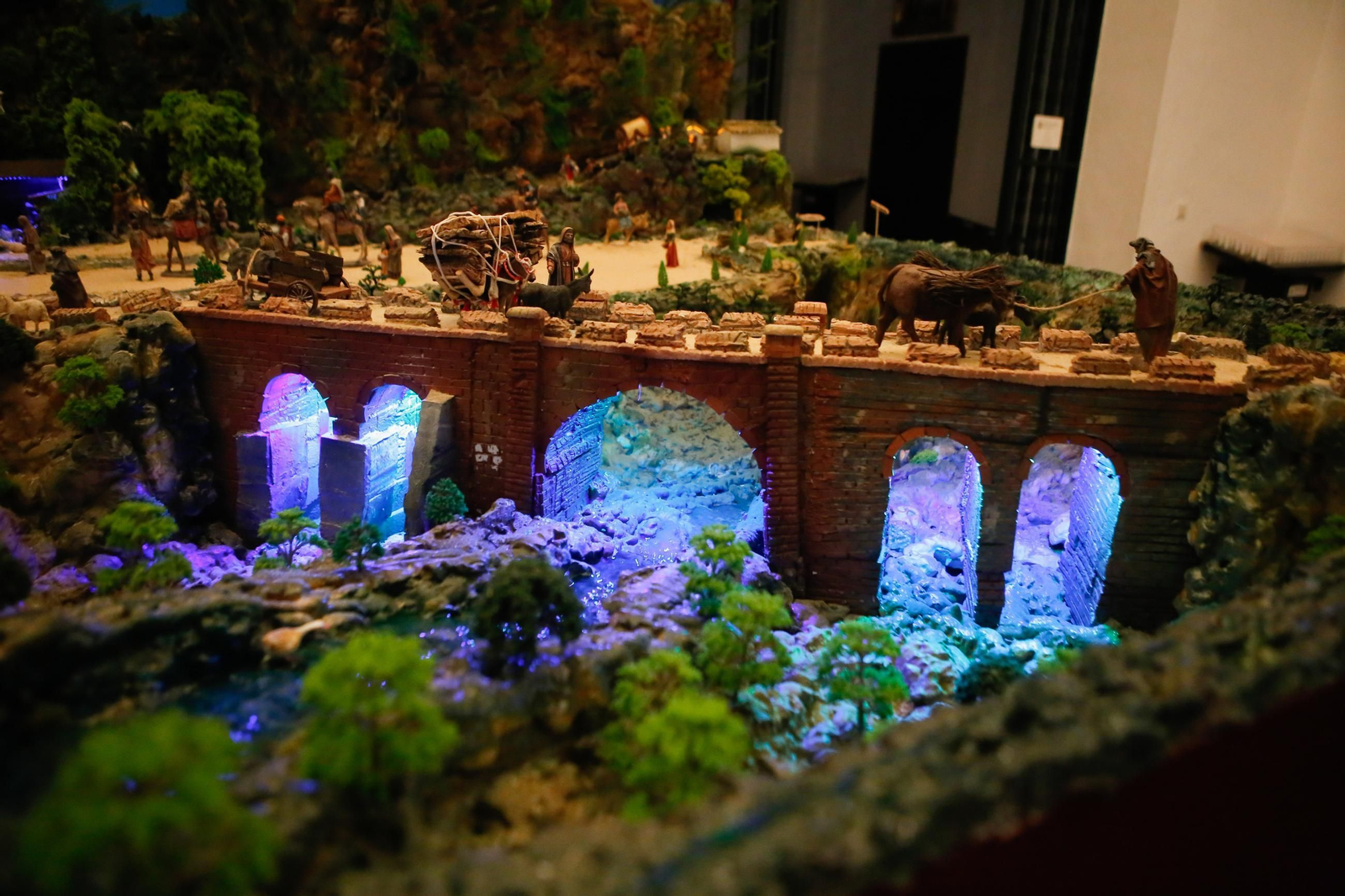 Fotos del belén inspirado en La Polvorilla de Los Barrios