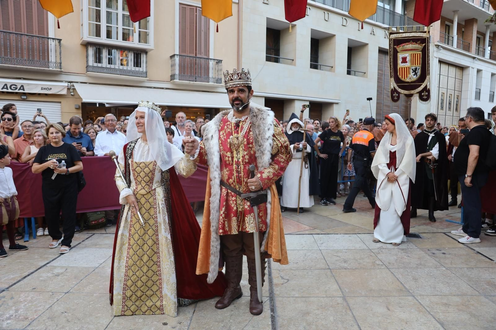 La Cabalgata Histórica de la Feria de Málaga, en imágenes
