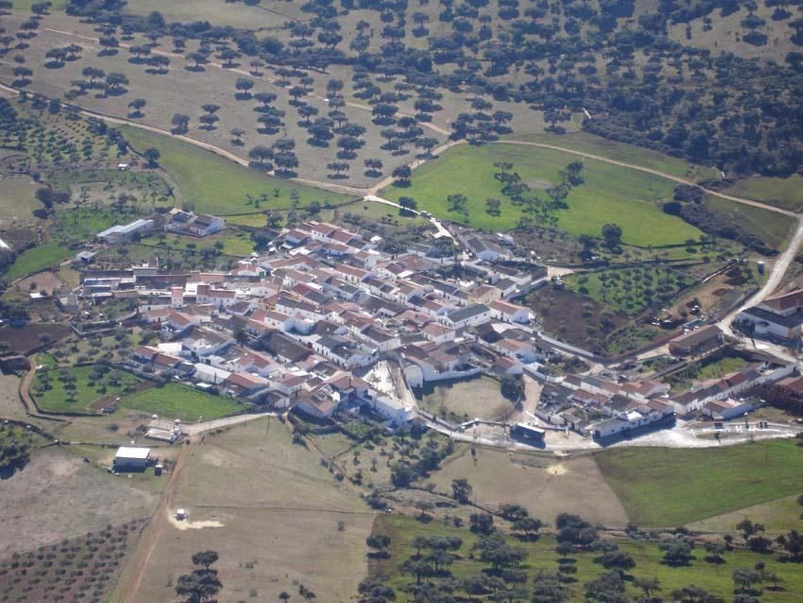Vista aérea de La Cardenchosa.