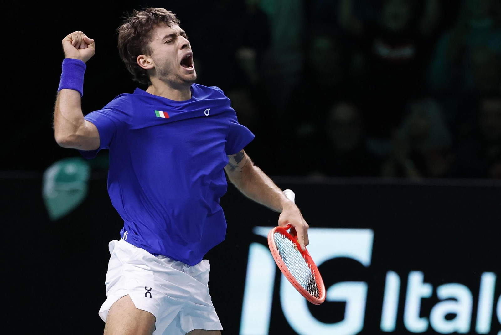 Las fotos de la final de la Copa Davis Italia-España