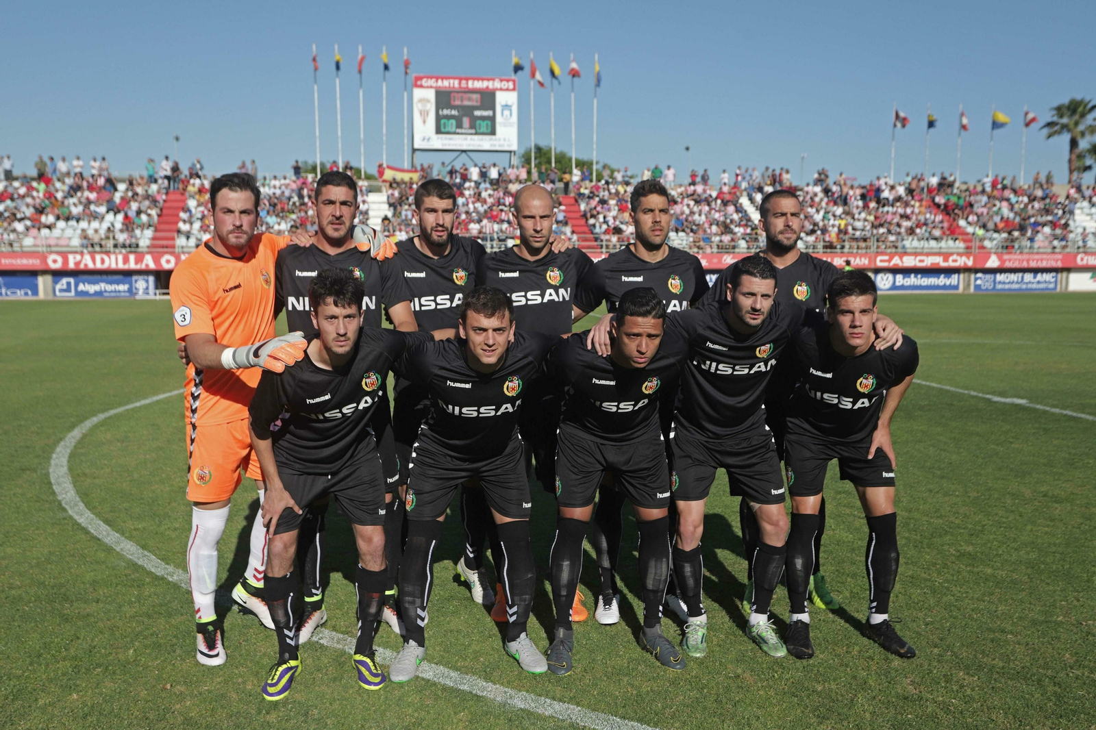 El once que el Hospi sacó en el Nuevo Mirador de Algeciras.