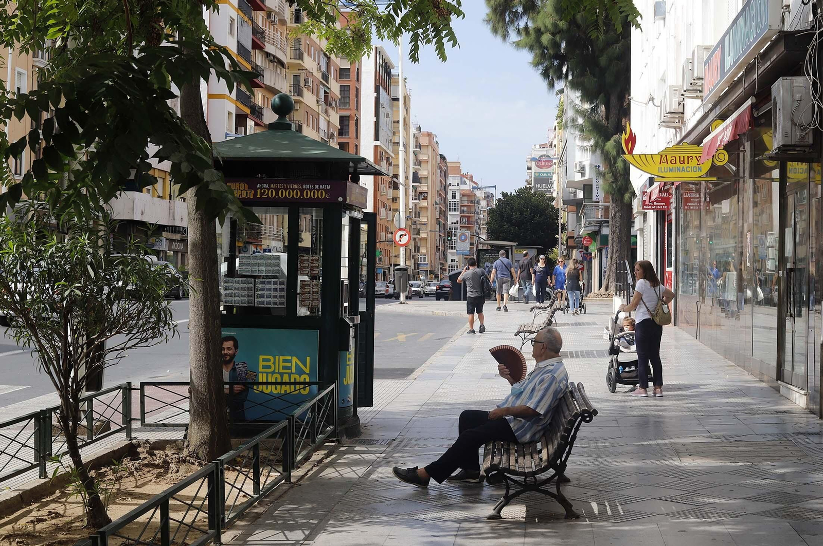 Un paseo en imágenes por la Plaza del Antiguo Estadio y sus alrededores