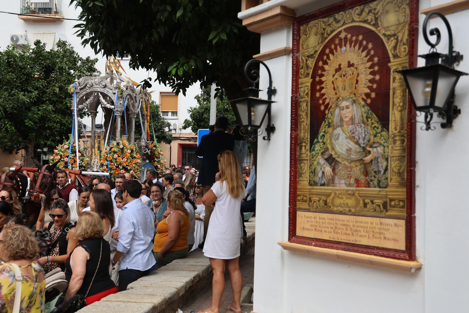Imágenes del inicio de Misión Jubilar ‘Un camino de Esperanza’ de la Hermandad de Nuestra Señora del Rocío de Huelva