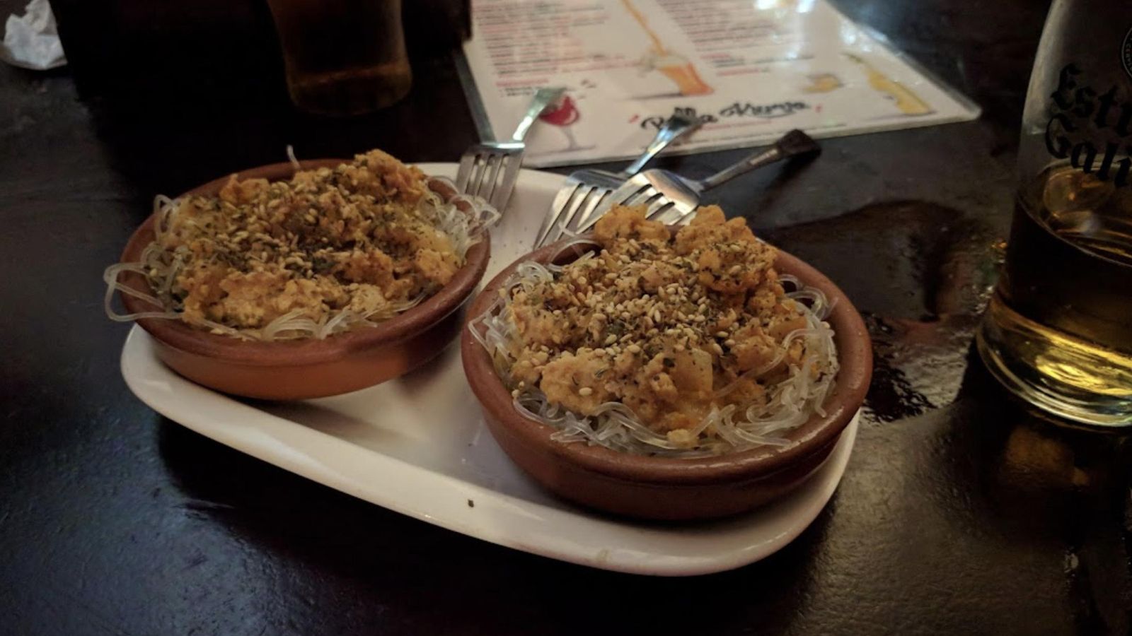 Tapa estilo oriental en Bella Kurva