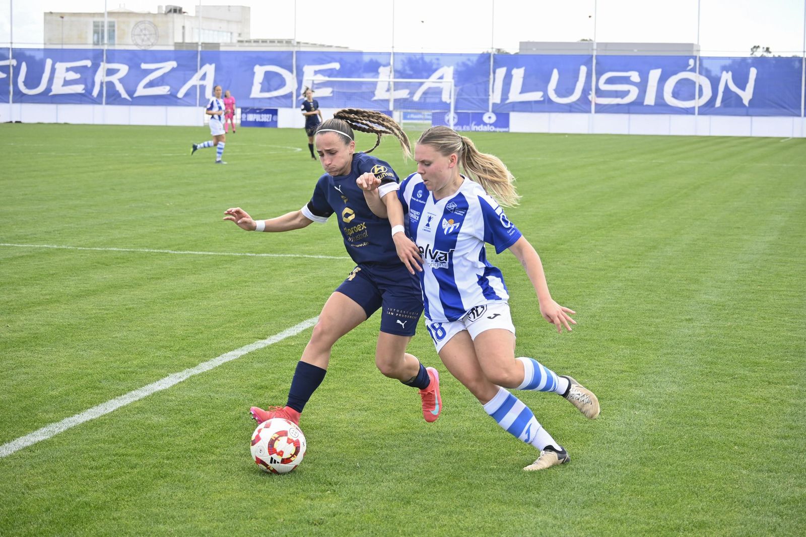 Imágenes del partido entre el Sporting de Huelva y el Alavés Fem