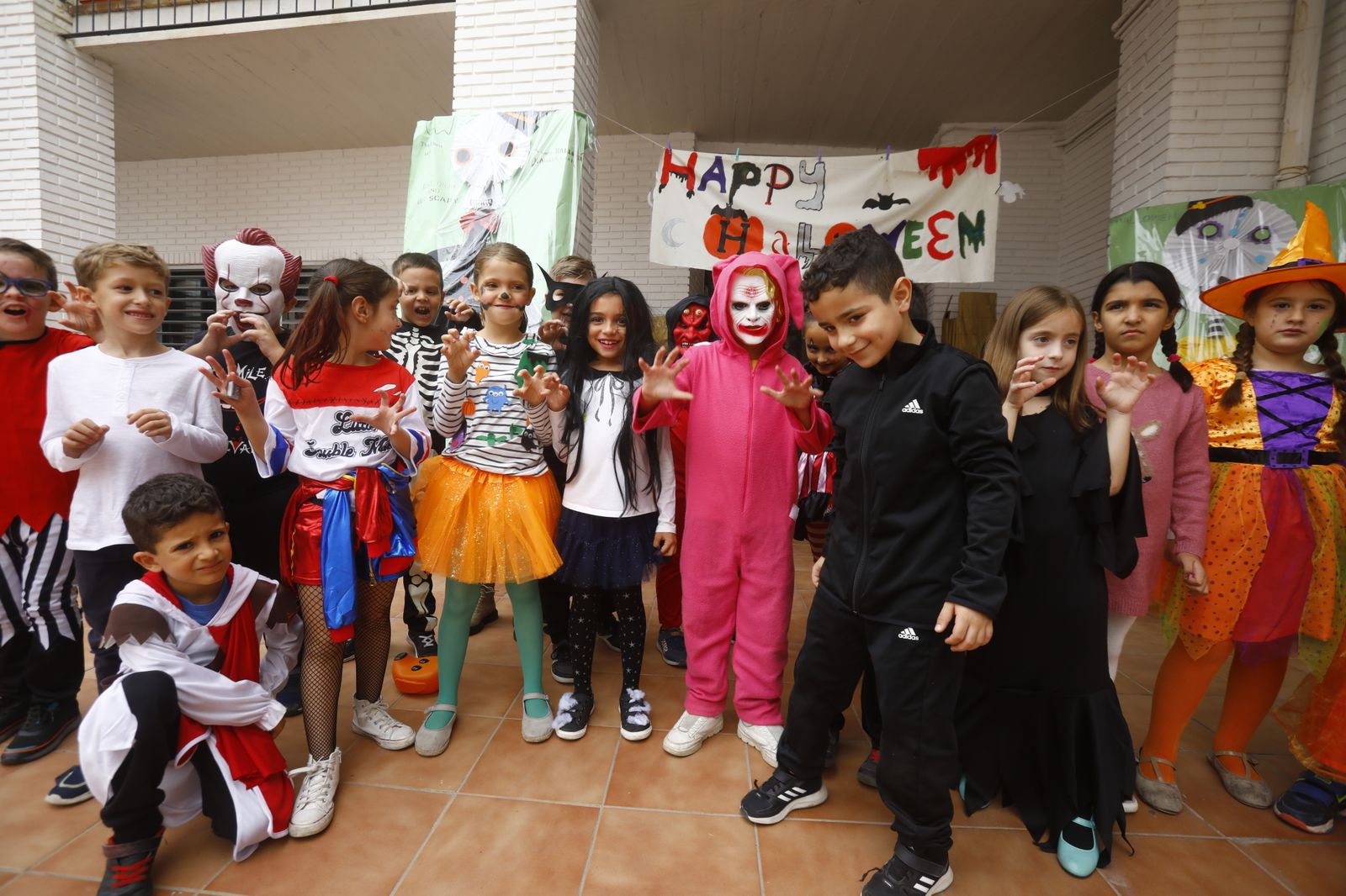 La fiesta de Halloween del colegio San Lorenzo, en imágenes