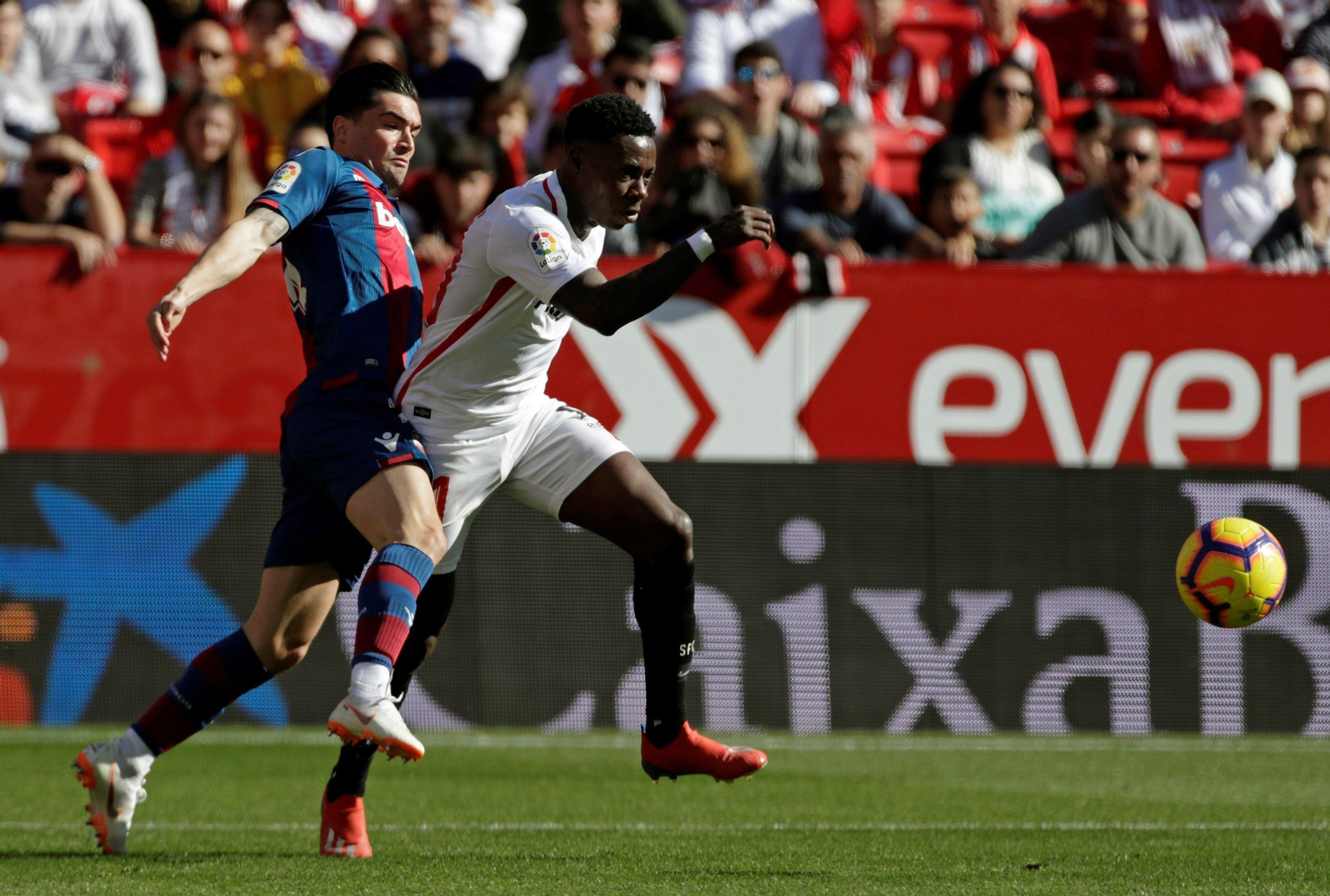 Sevilla-Levante en imágenes