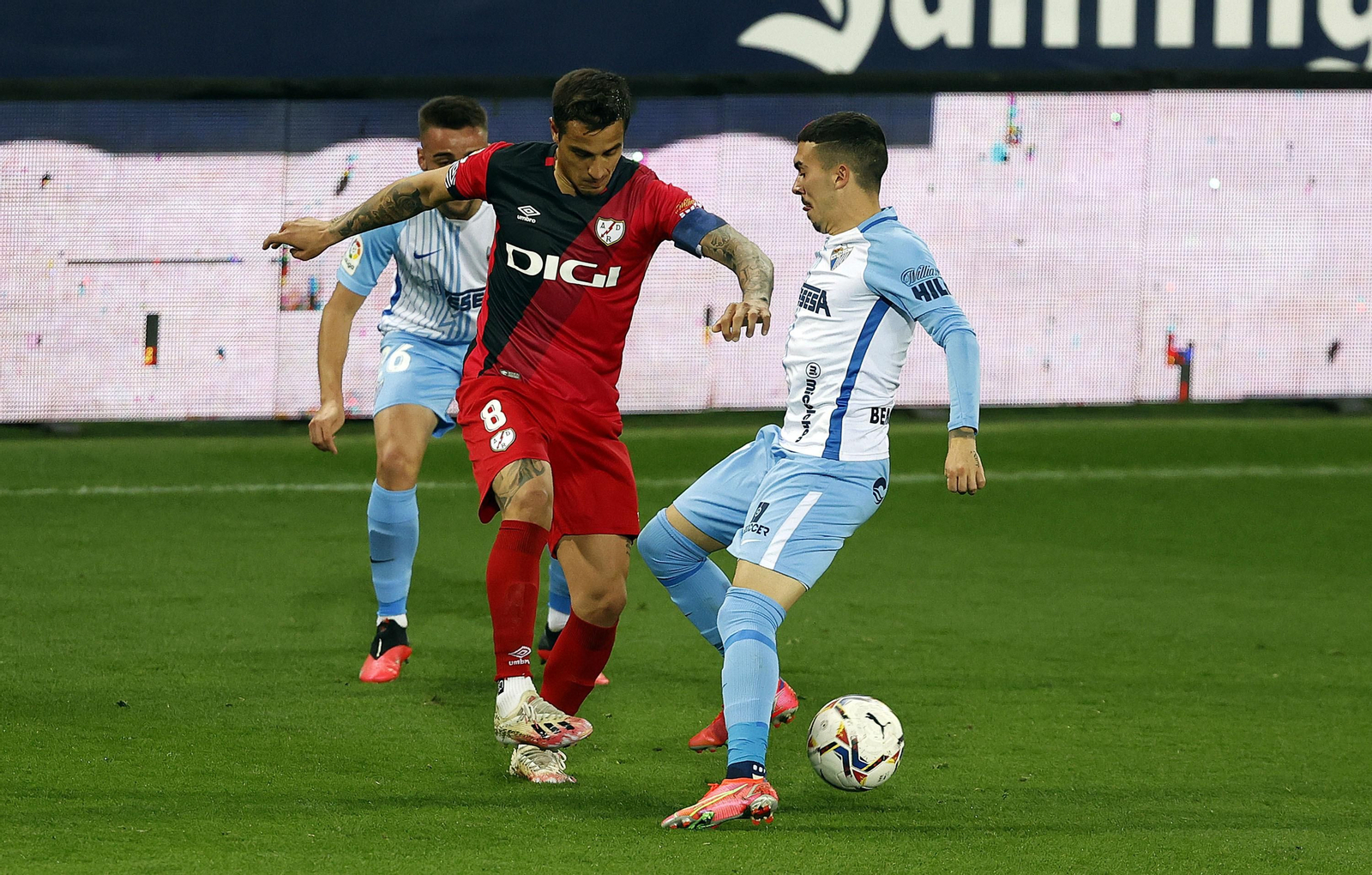 Las fotos del Málaga CF-Rayo Vallecano