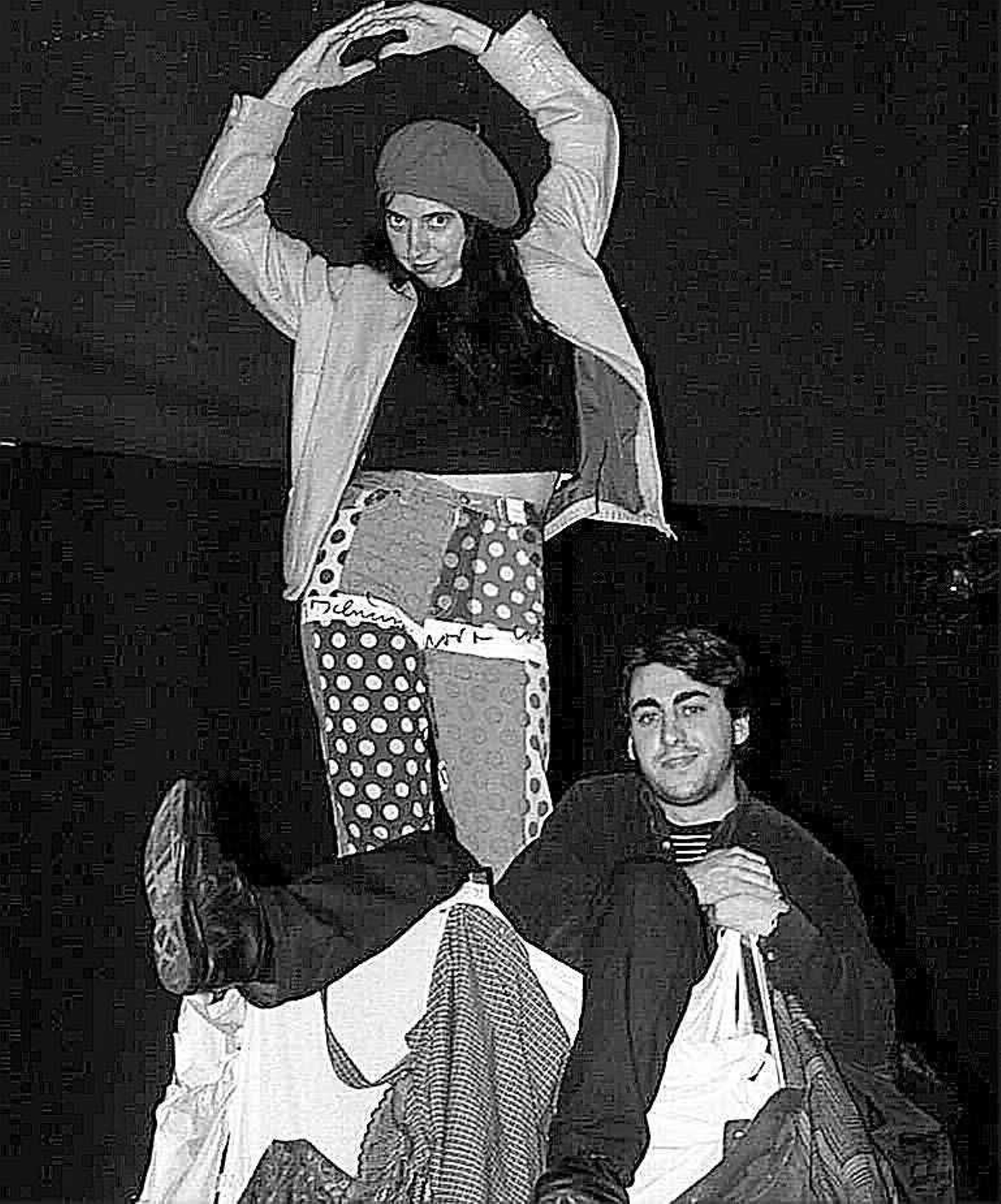 Pepa Díaz-Meco y José Troncoso en 'Subida en la montaña' (Sala Central Lechera, 1999). Pepa Díaz-Meco y José Troncoso en 'Subida en la montaña' (Sala Central Lechera, 1999).