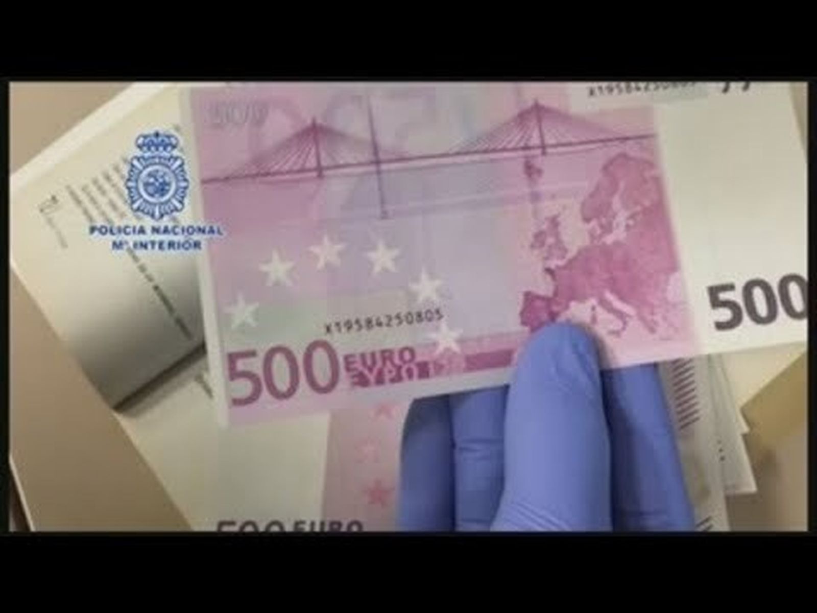 Detenidas 37 personas de una organización criminal que introducía billetes falsos de 500 euros en España