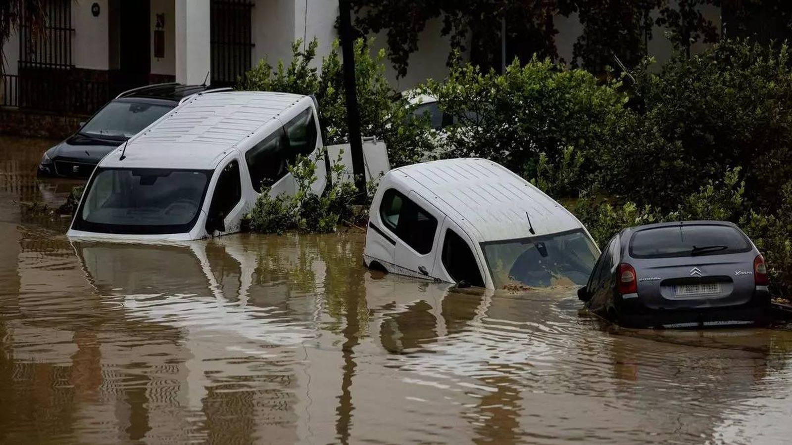 Inundaciones en el Valle del Guadalhorce en el mes de octubre de 2024