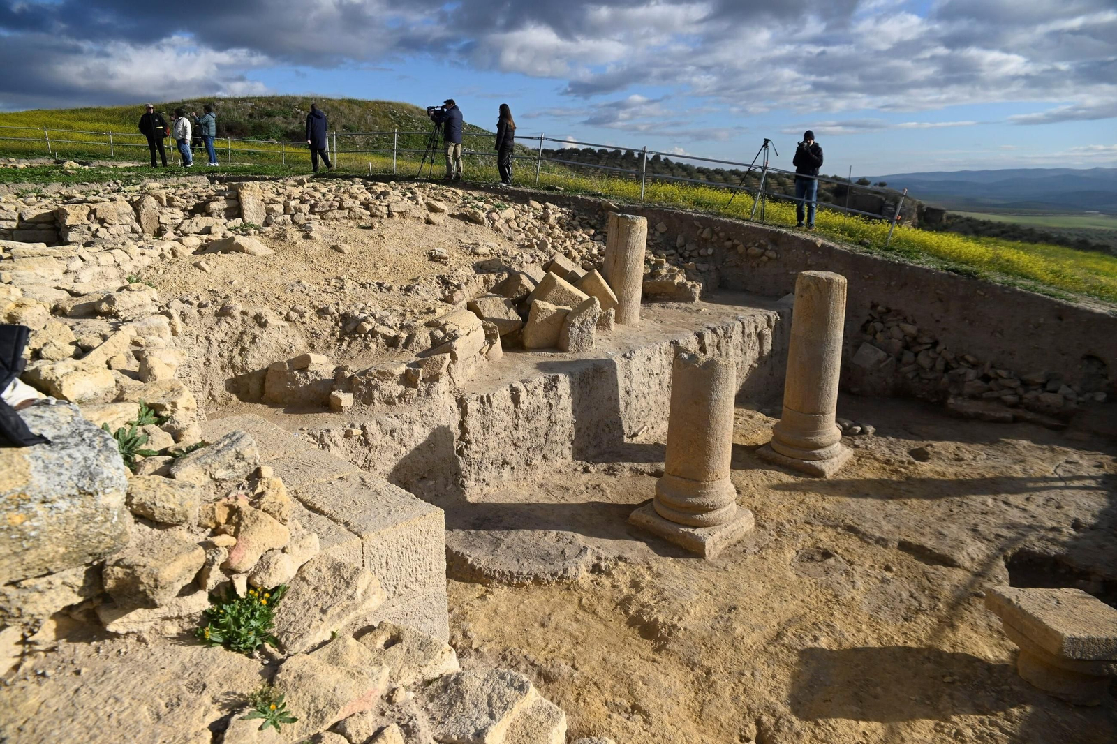 Una visita en imágenes al espectacular yacimiento de Ategua, en Córdoba