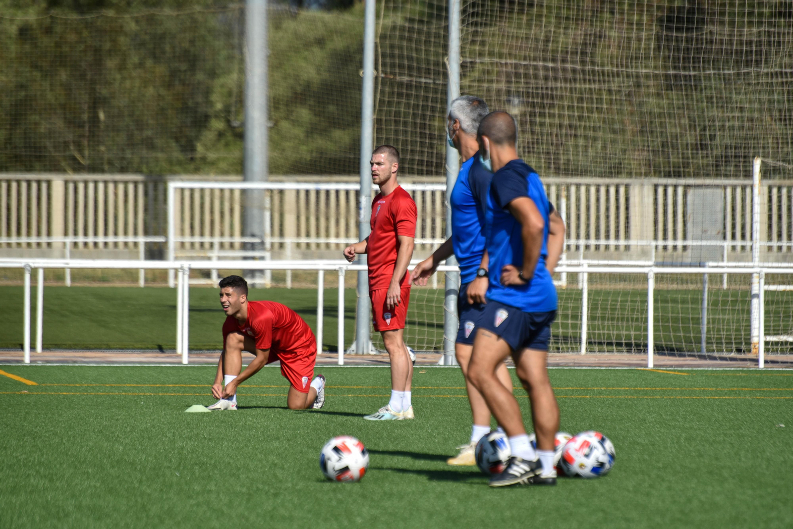 El primer entrenamiento del Algeciras CF 21-22