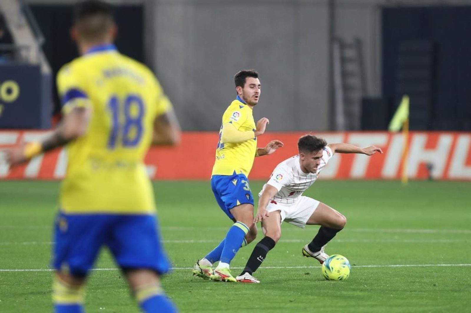 Las imágenes del Cádiz-Sevilla de Liga