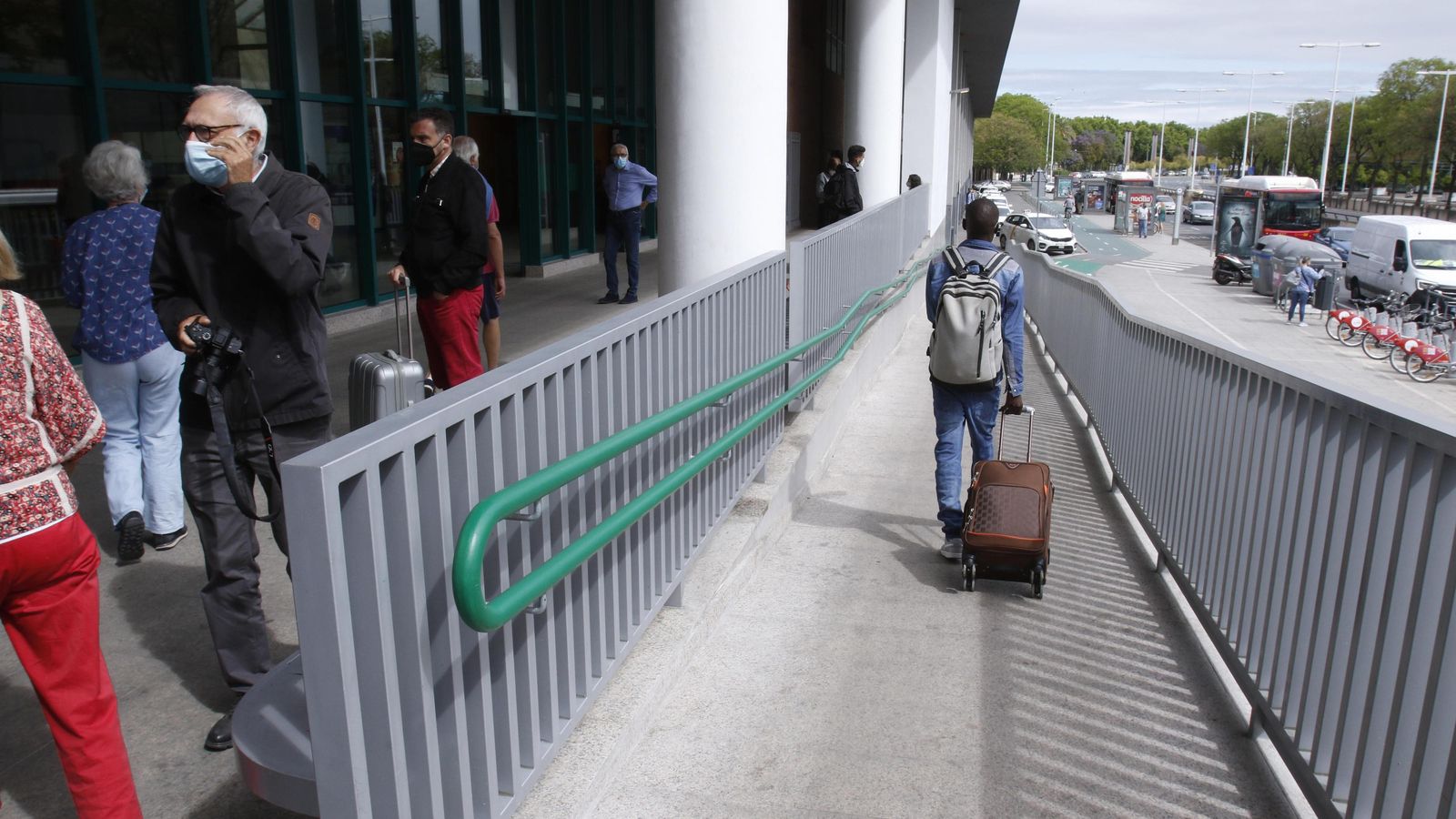 La rampa se ha alargado para reducir la pendiente.