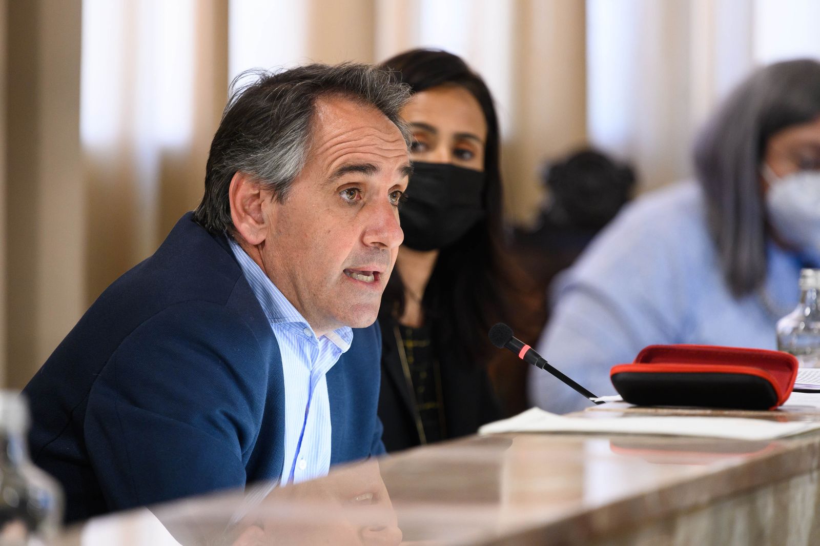 Juanjo Segura, concejal de Deportes, en su intervención plenaria