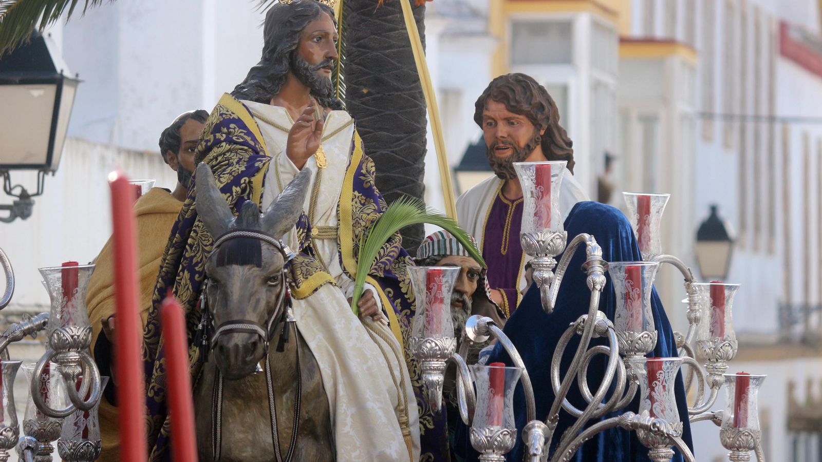 Paso de misterio de la Borriquita