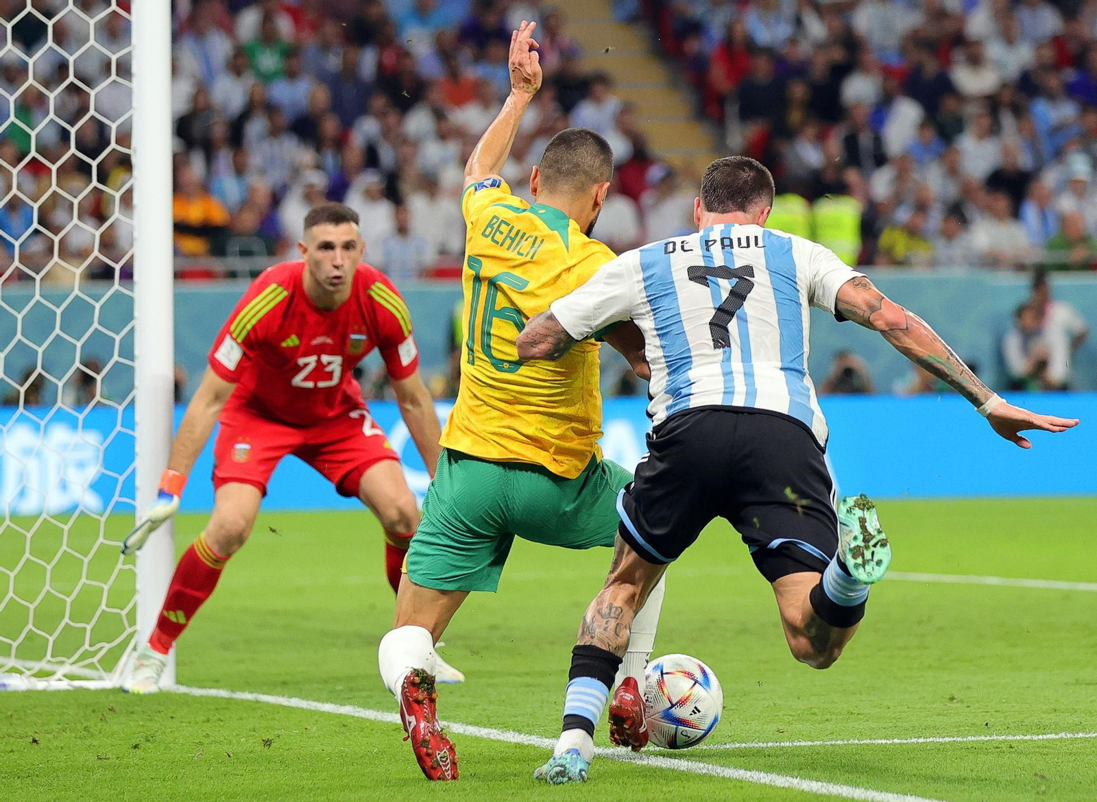 Las fotos del Argentina - Australia