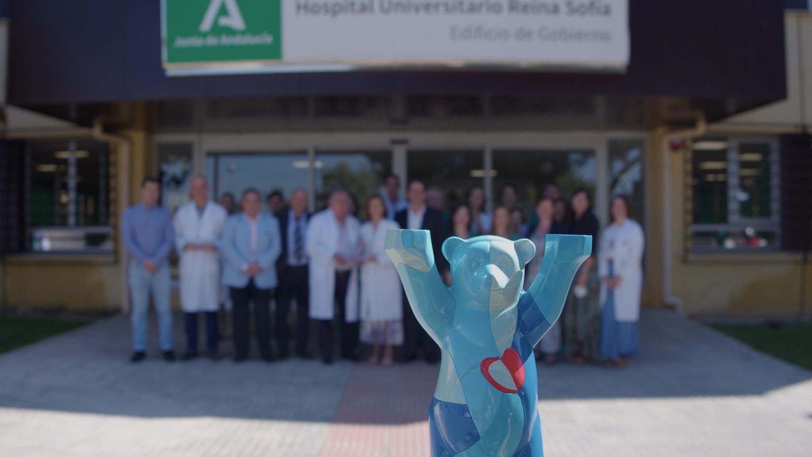 El Hospital Reina Sofía ha recibido la estatuilla de Berlin Heart. El Hospital Reina Sofía ha recibido la estatuilla de Berlin Heart.